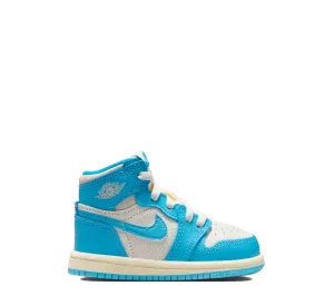 Zip Fast Air Jordan 1 Retro High OG TD "UNC Reimagined" [Toddlers]