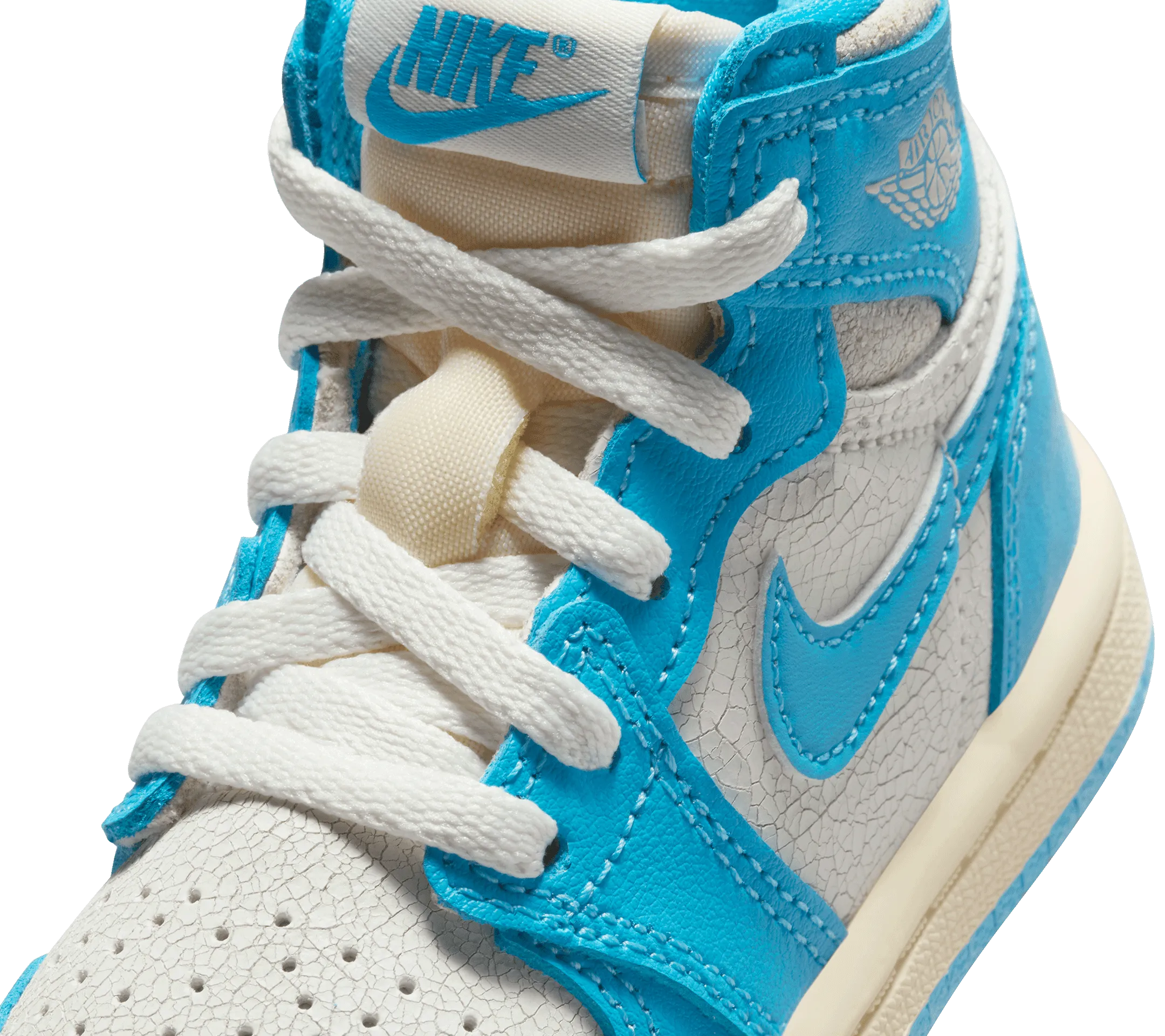 Boat Walk Foam Lining Standing Workers Air Jordan 1 Retro High OG TD "UNC Reimagined" [Toddlers]