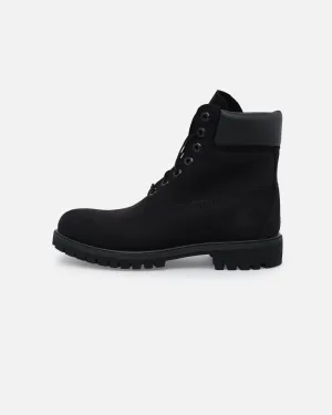 Timberland 6-Inch Premium Boot Black Nubuck 2 Video Look
