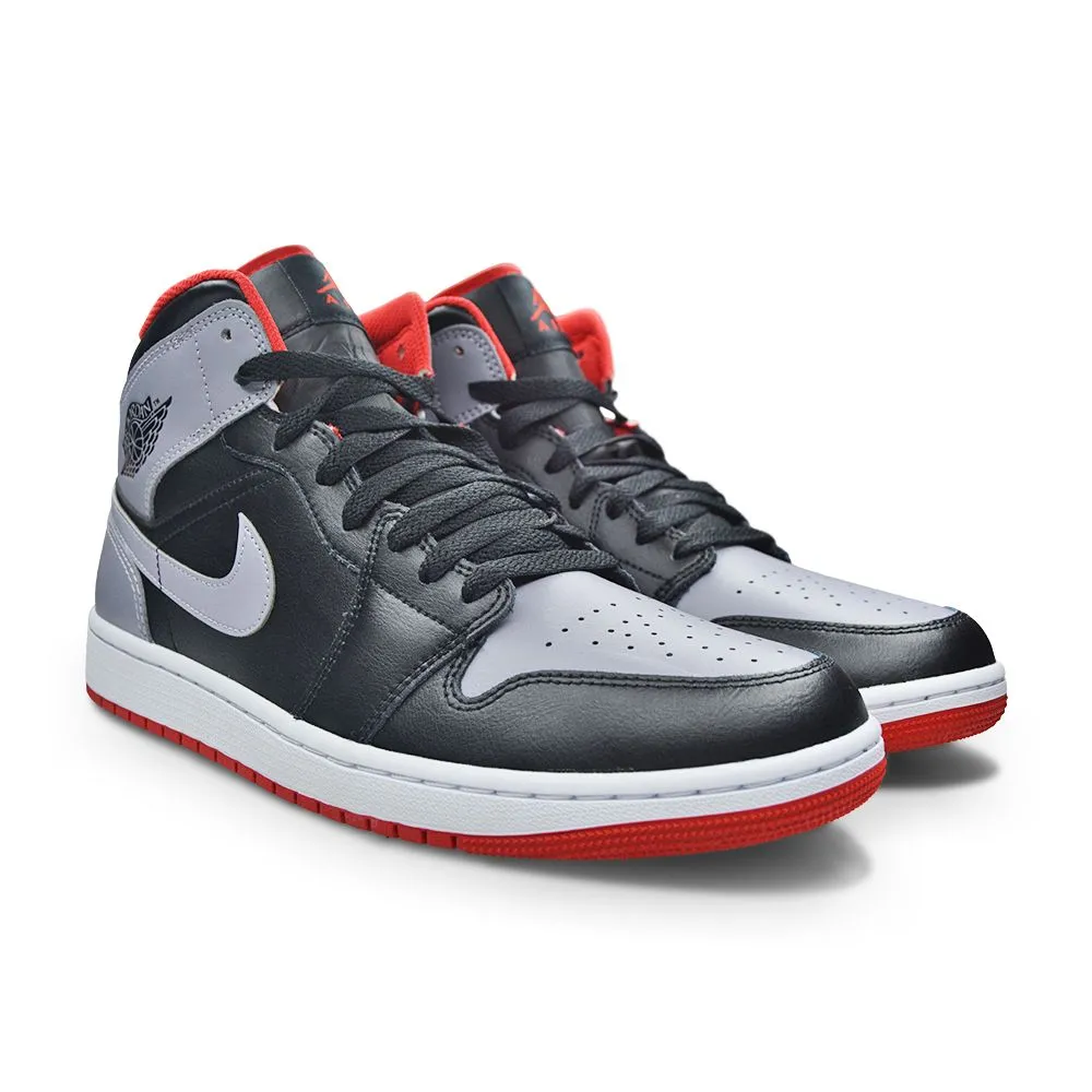 Nike Air Jordan 1 Mid "Bred Shadow" Sneakers Shock Absorption