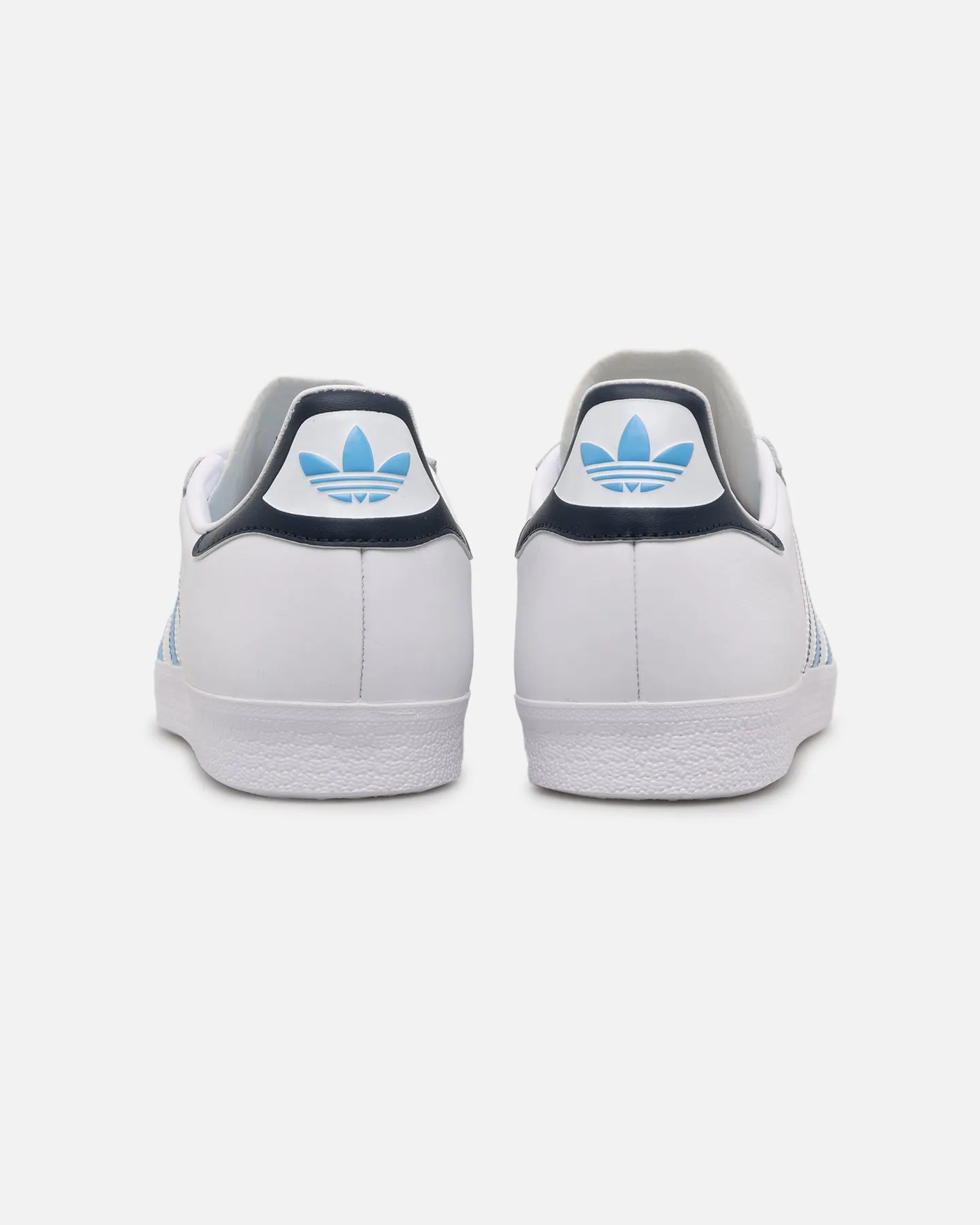 Metal Edge Adidas Gazelle White/Blue
