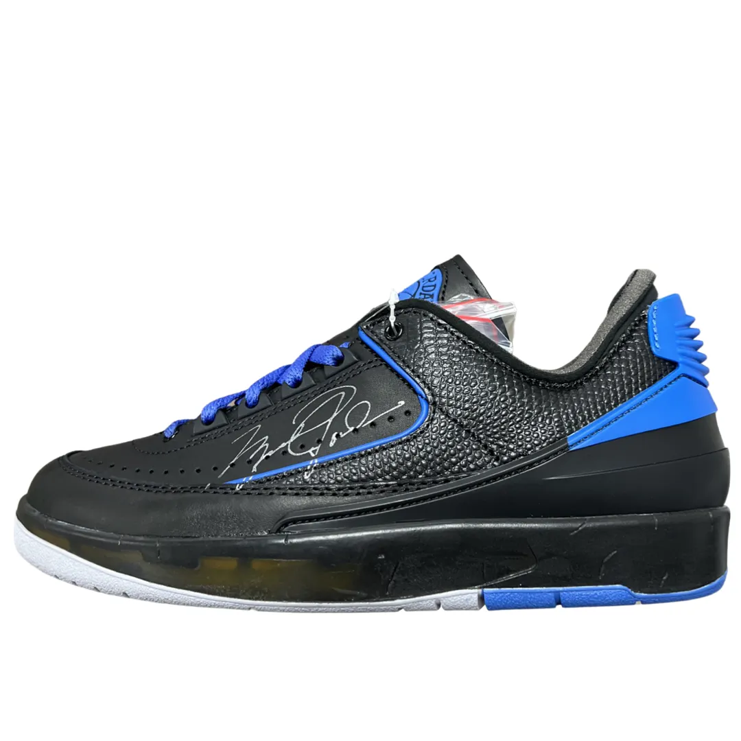 Nike Air Jordan 2 Low SP Off-White Black Blue Neutral Tone