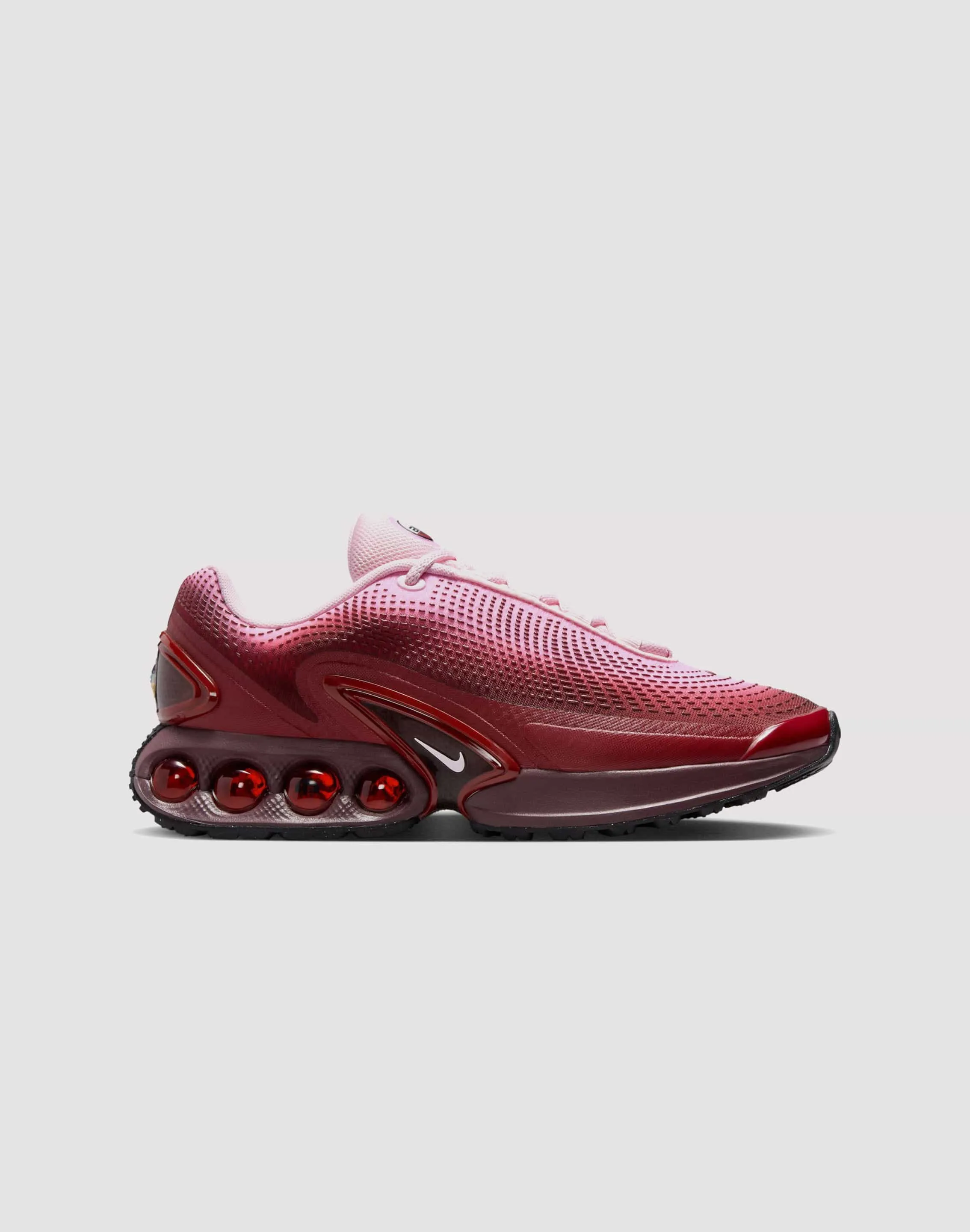10K running Nike Air Max Dn "Team Red/Pink Foam/Burgundy Crush/Black"