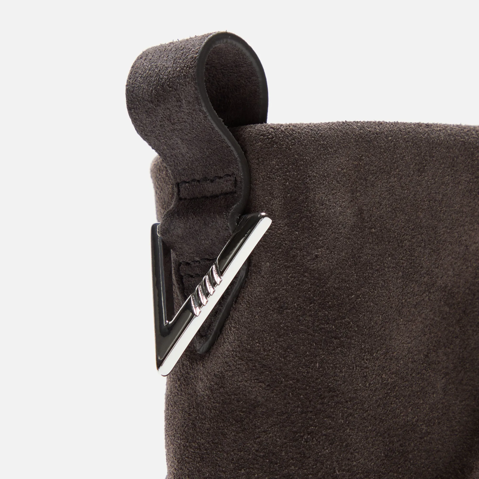 Insulated Snowy Path The Attico Mini Robin Boot - Dark Grey