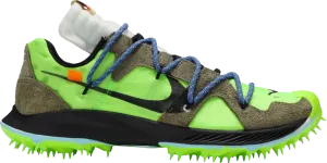 Go Mode Natural motion OFF-WHITE x Wmns Air Zoom Terra Kiger 5 'Athlete in Progress - Electric Green' - CD8179 300