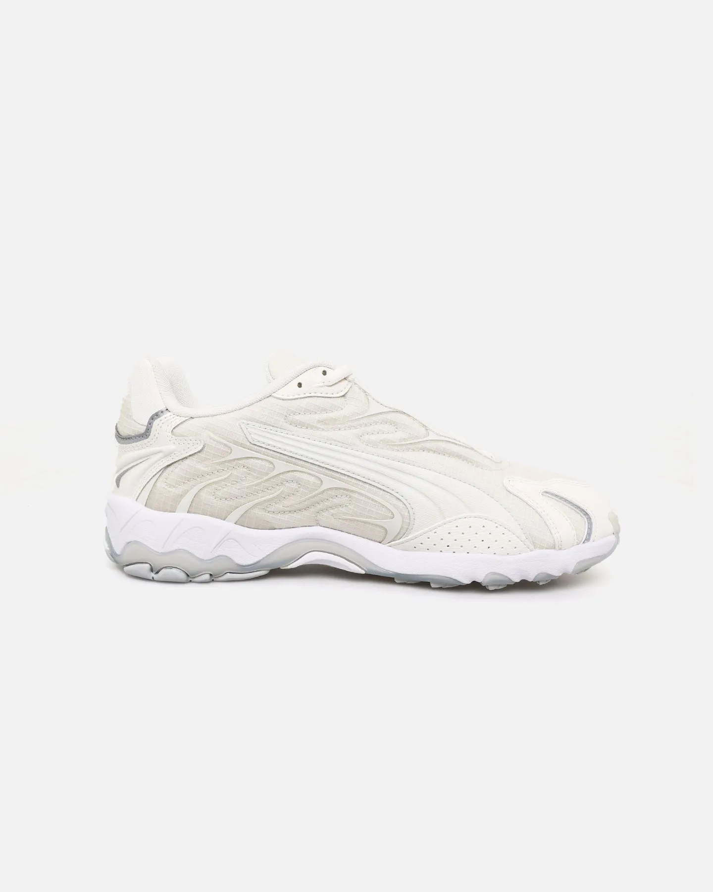 Puma Inhale Essentials White Foot Arch Support Ready Motion