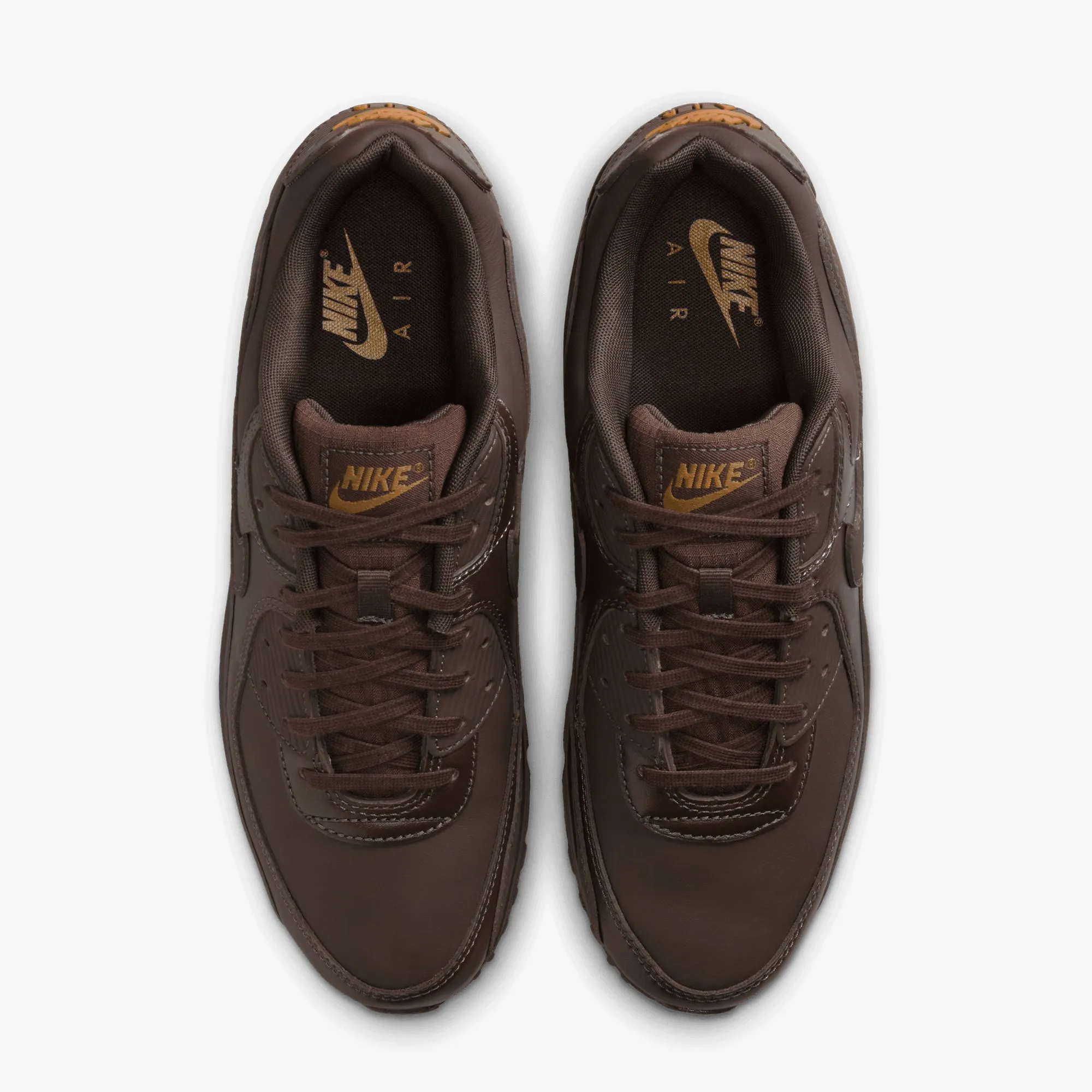 Shock Dispersing Plate Breathable touch Nike | AIR MAX 90 ESS  { BAROQUE BROWN/BAROQUE BROWN-DESERT OCHRE