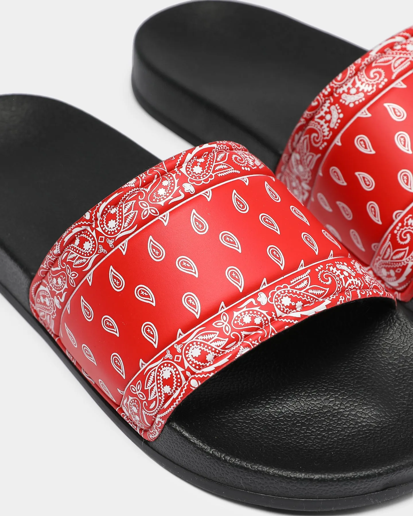 Goat Crew Bandana Slide Black/Red Desert Cool