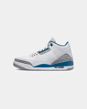 Ocean Edge Jordan Air Jordan 3 Retro "Wizards" White/Metallic