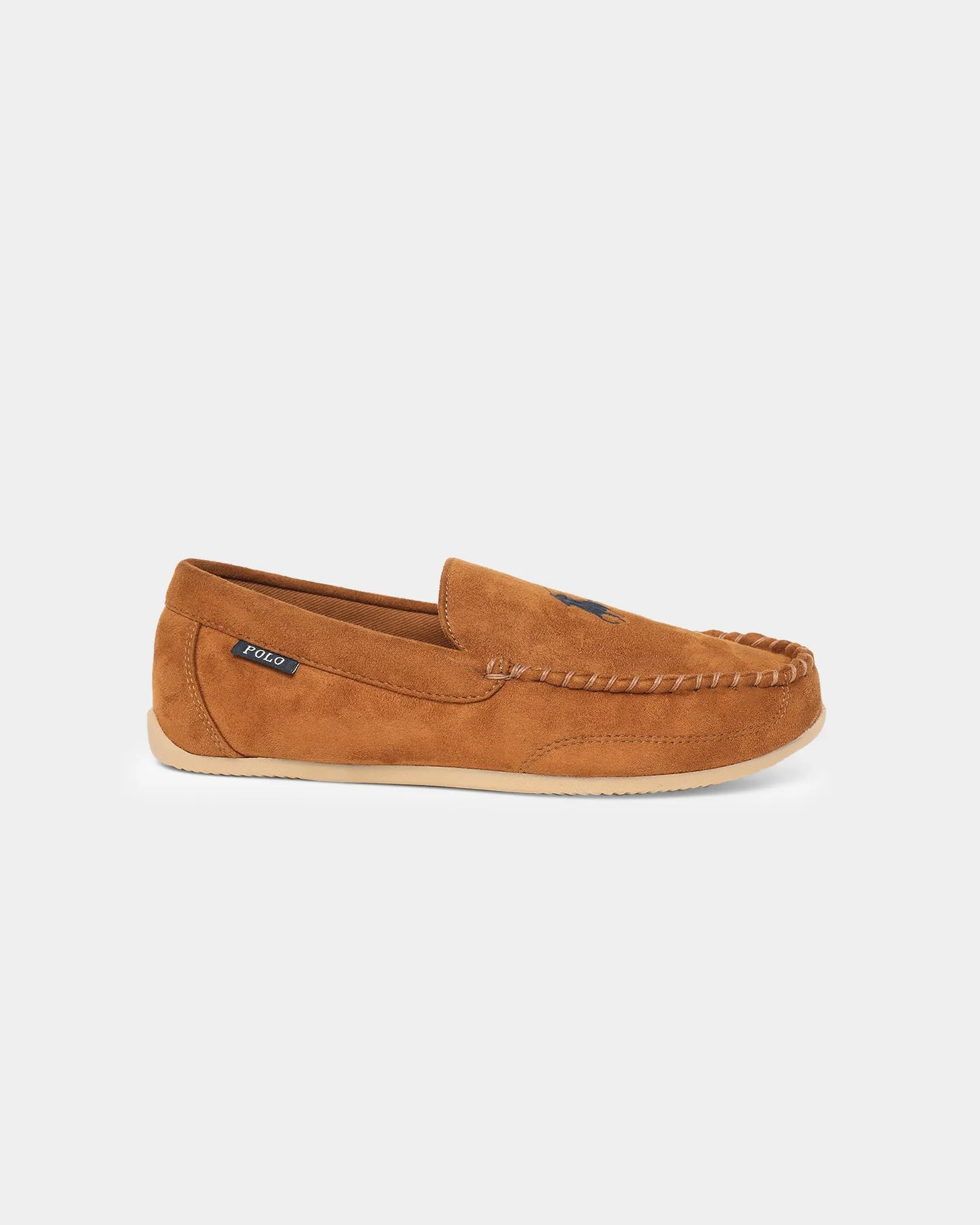 Storm Guard Polo Ralph Lauren Declan Slippers Snuff Wheat/Tartan