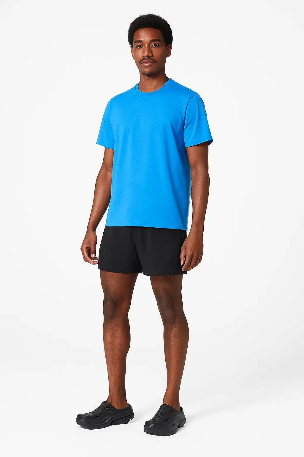 Hoka - Men's Slides I - Black Subtle Texture Sturdy Support