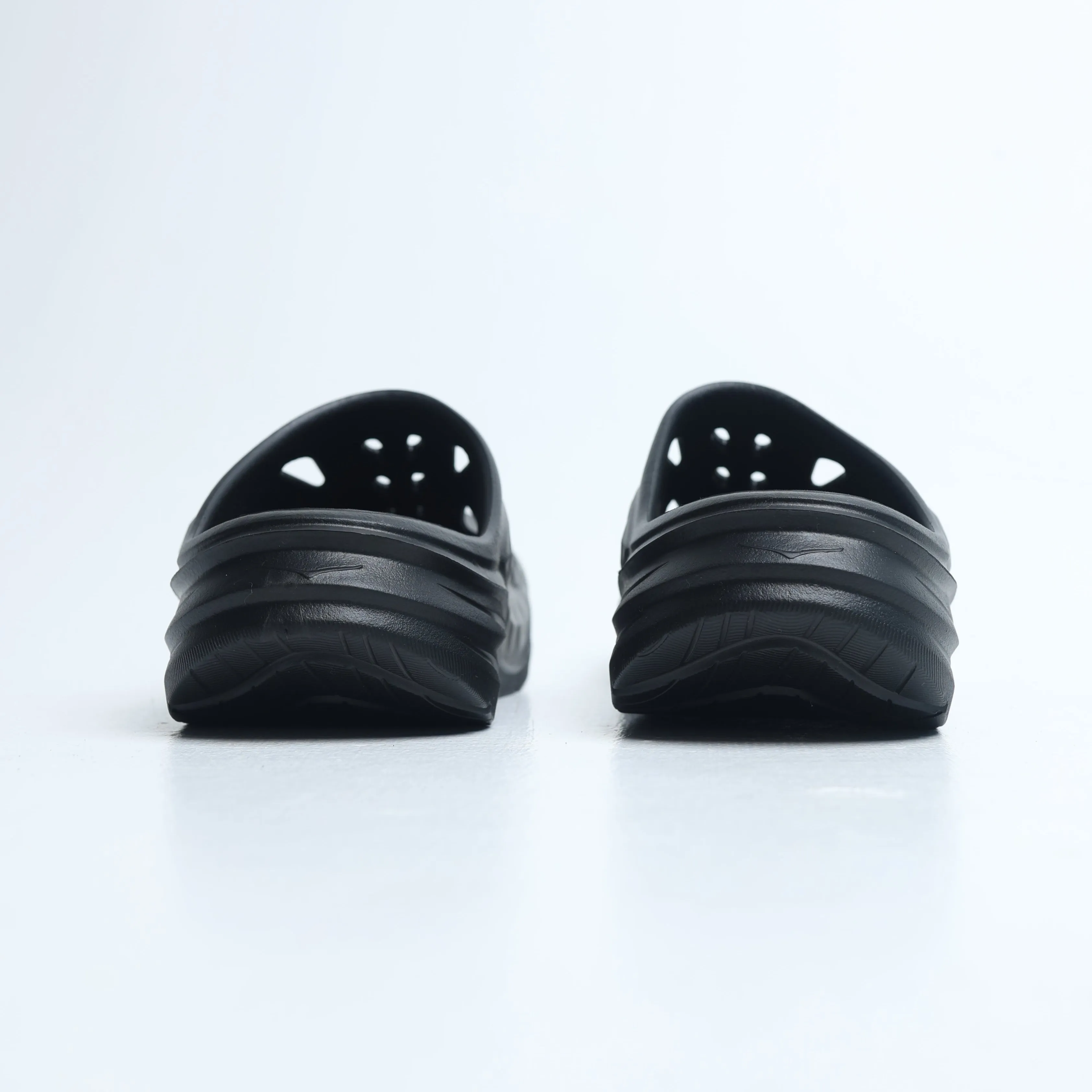 Hoka - Men's Slides I - Black Stroll Shoes Velcro Design