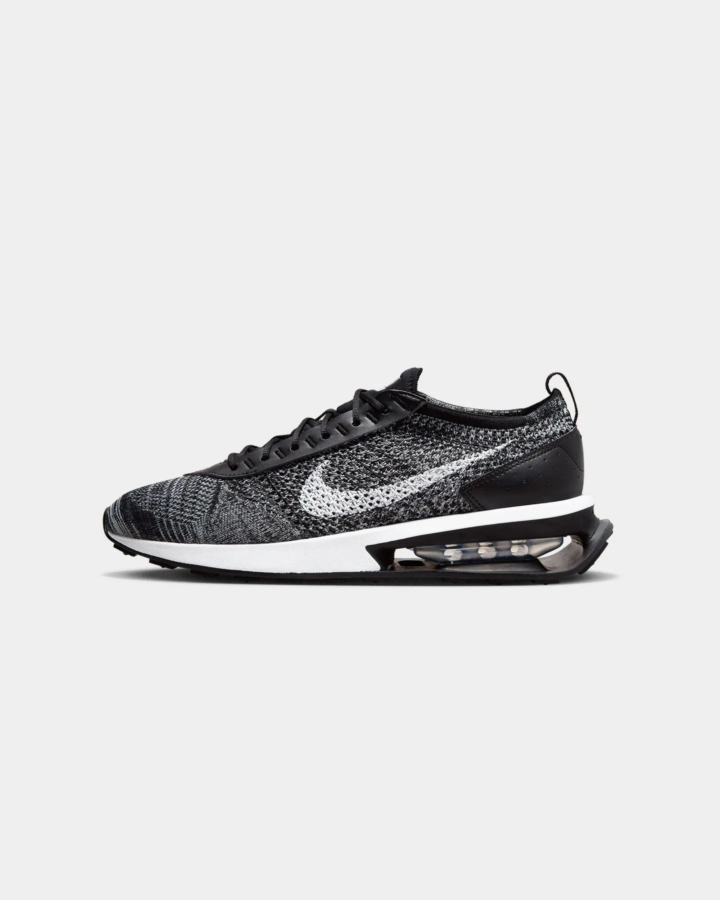 Nike Air Max Flyknit Racer Black/White Arch Fit mud proof