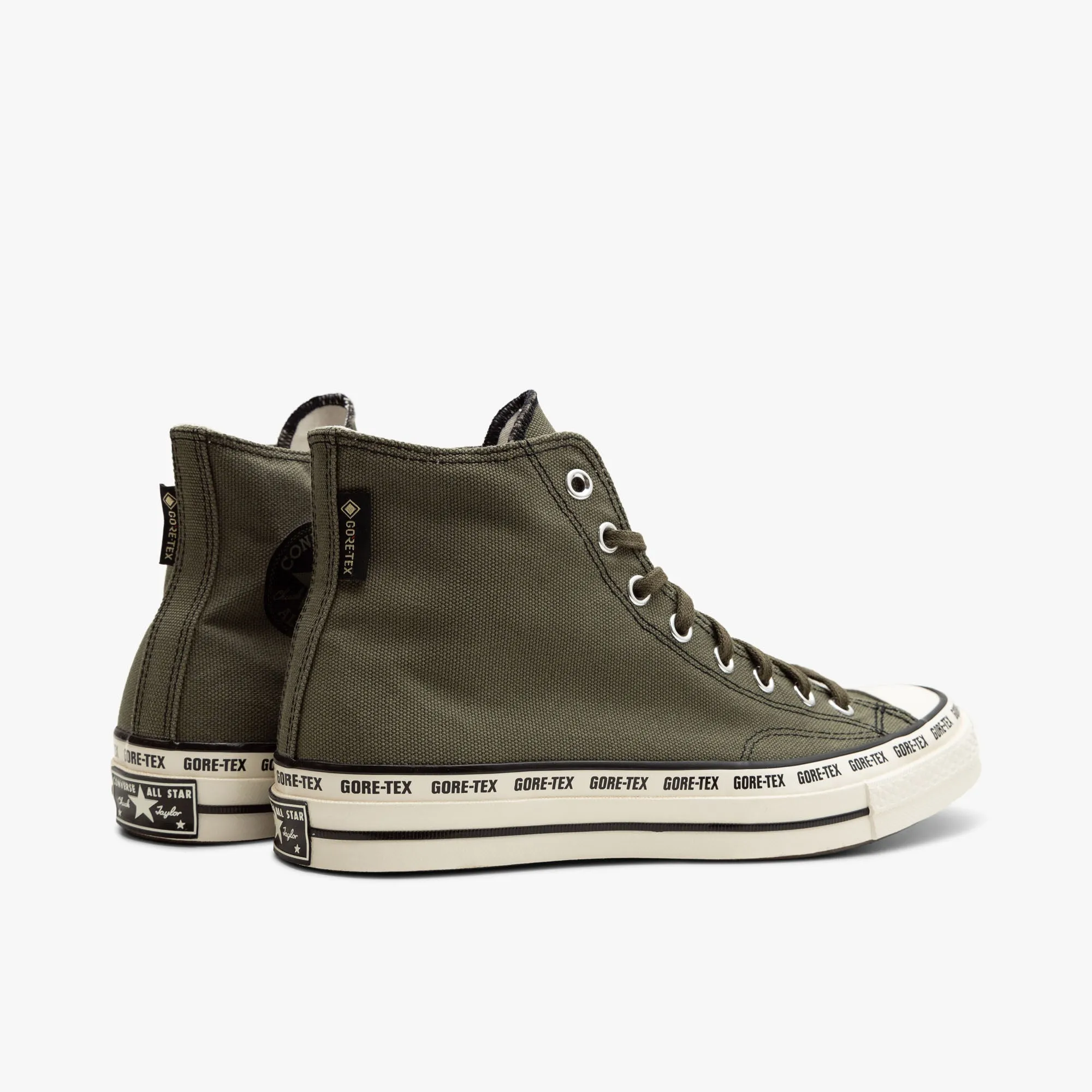 Active living Water Resistant Converse Chuck 70 Hi GTX Utility / Black - Egret