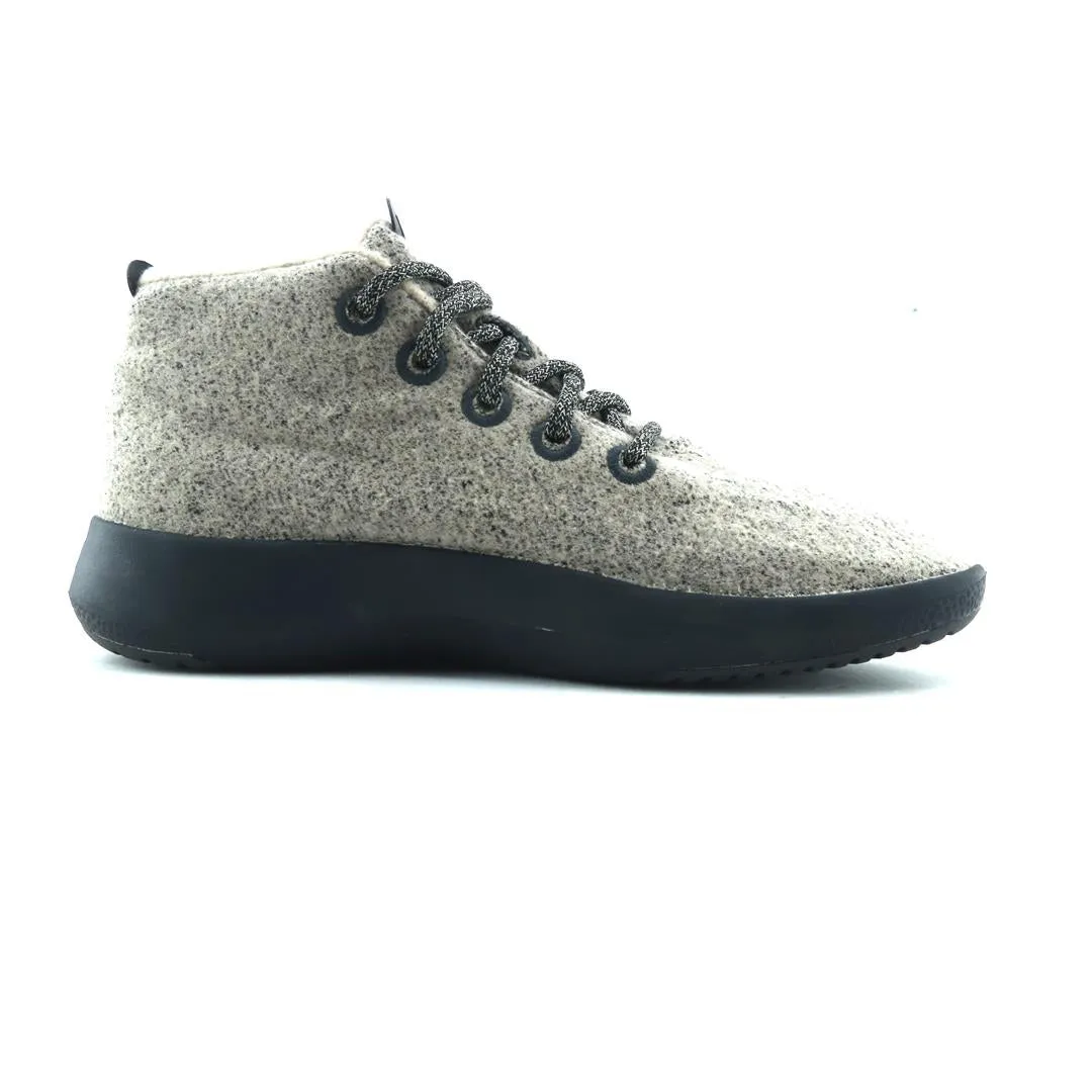 Fit Anywhere Clean Finish Allbirds Wool Runner-Up Mizzle Plus - LIMITED EDITION: Creem  (Dark Grey Sole)