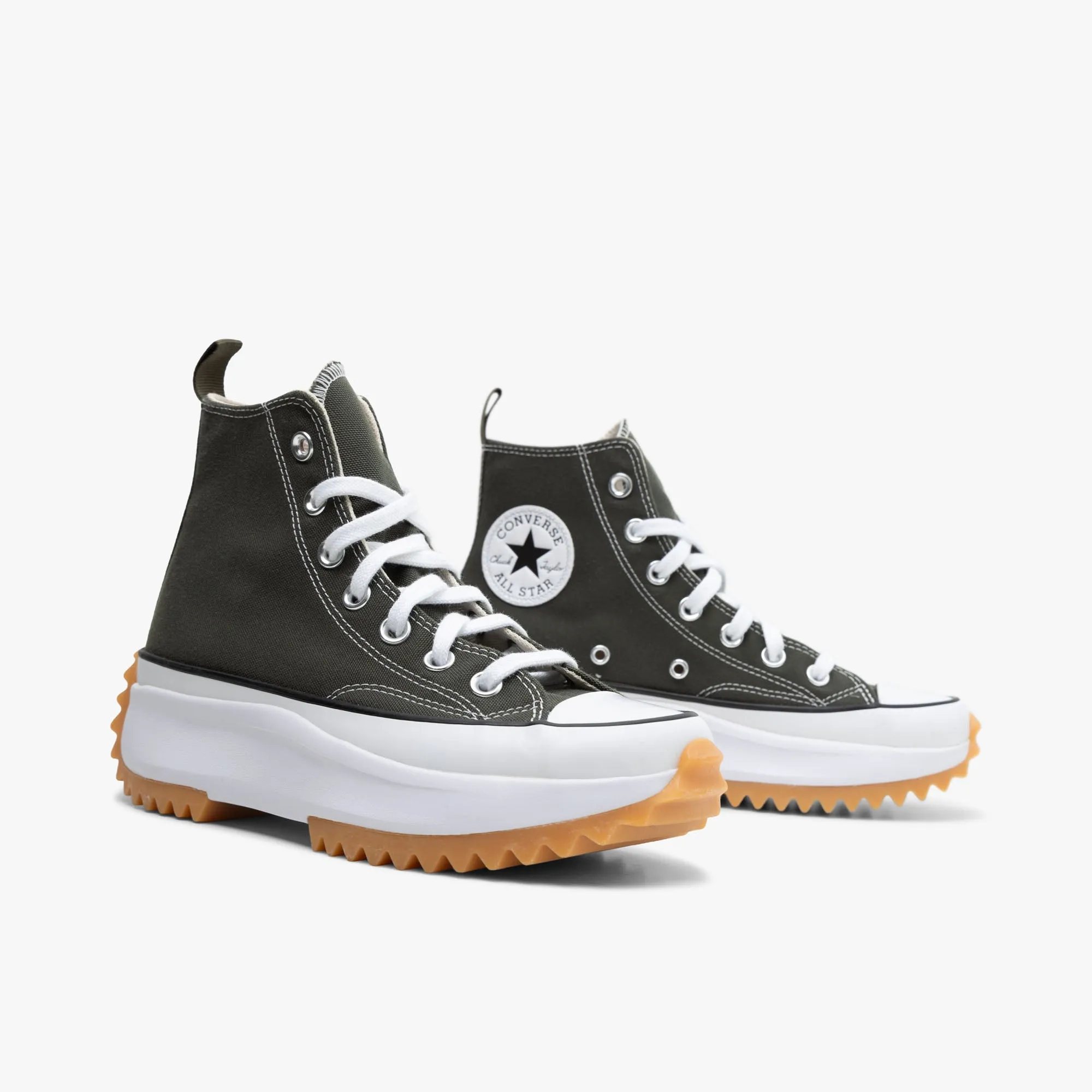 Street Performance Shock Flex Converse Colour Run Star Hike Cargo Khaki / White - Black
