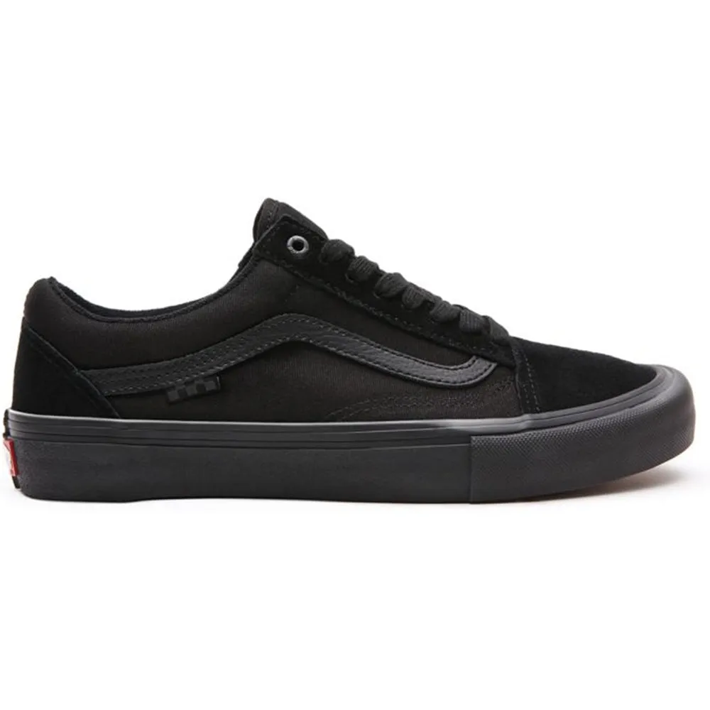 Vans - Skate Old Skool (Black/Black) Breathable knit Grip Technology
