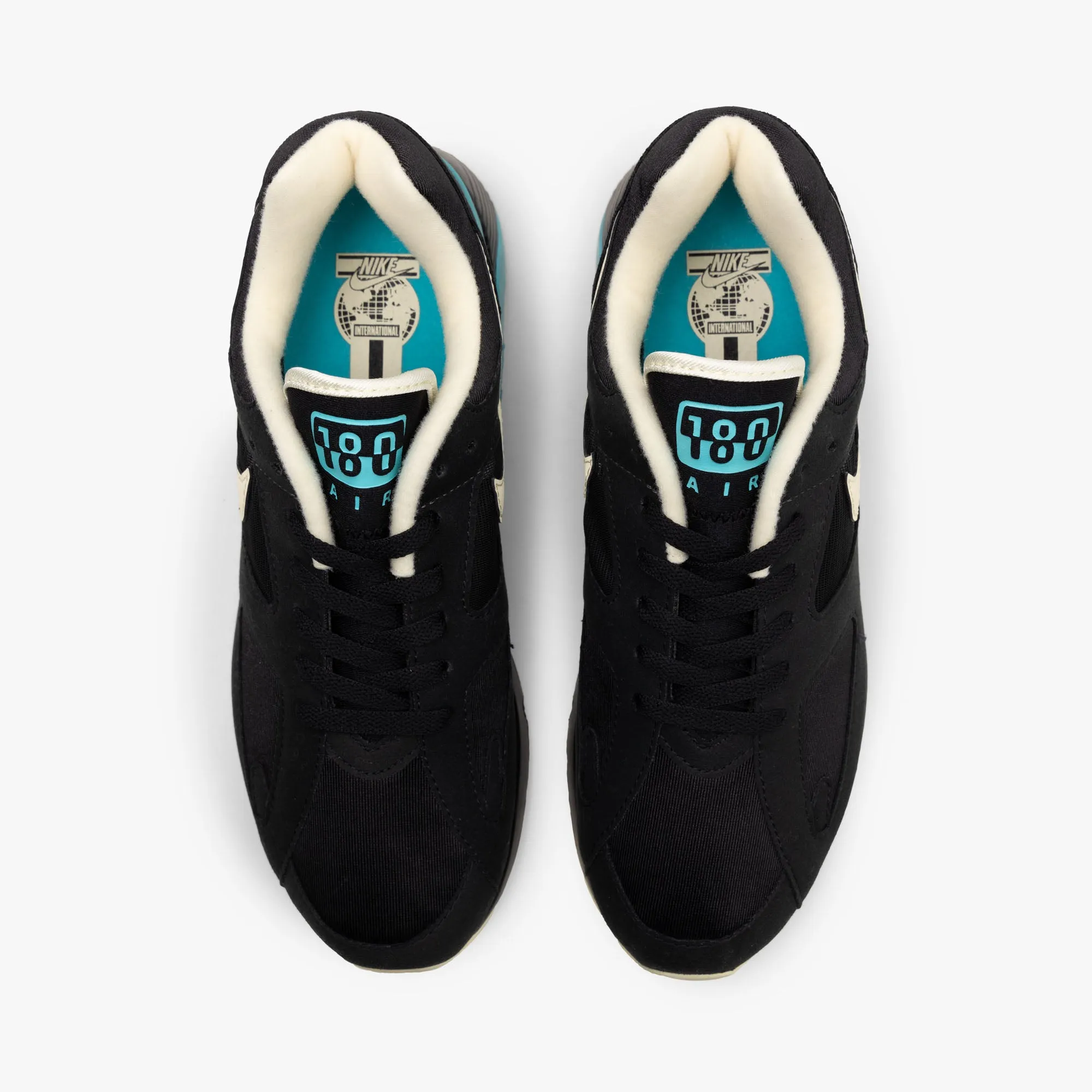 Sunny Walk Comfortable Feel Nike Air 180 Black / Alabaster - Dusty Cactus