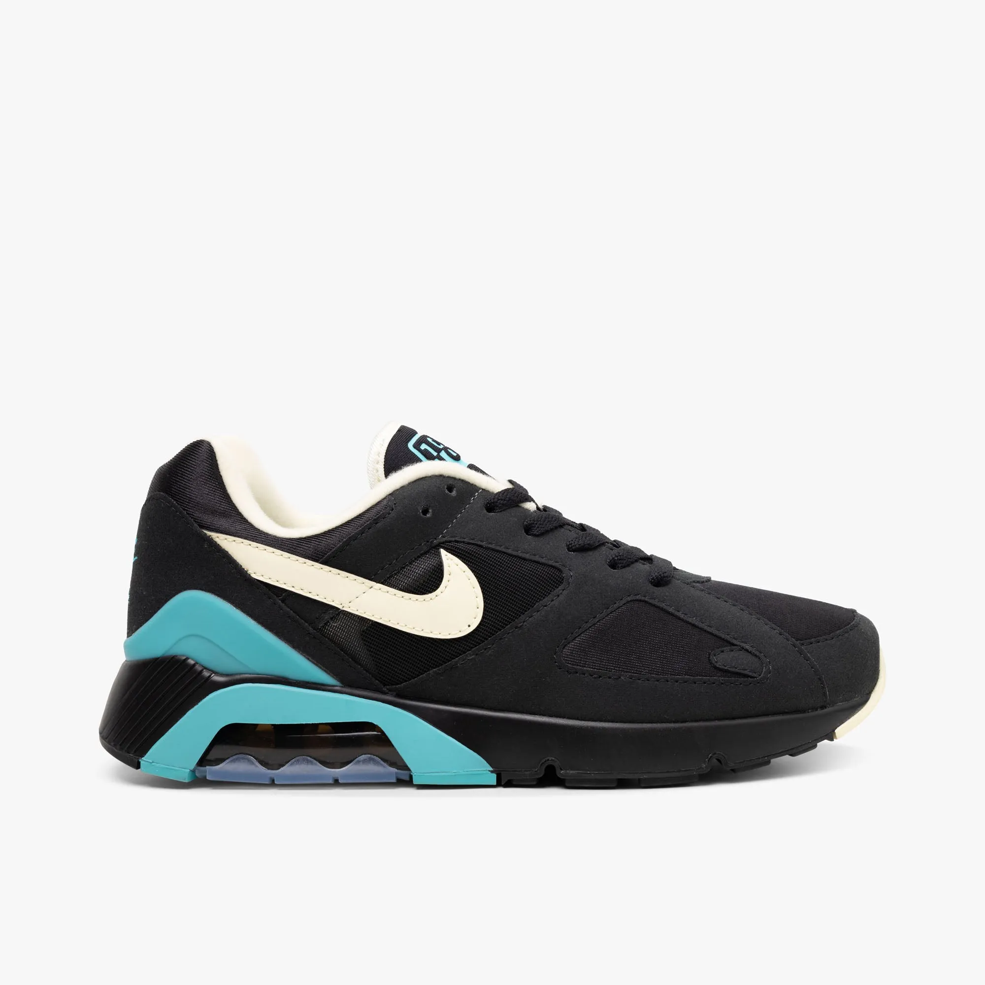 Nike Air 180 Black / Alabaster - Dusty Cactus Lunch Jog Platform Sole