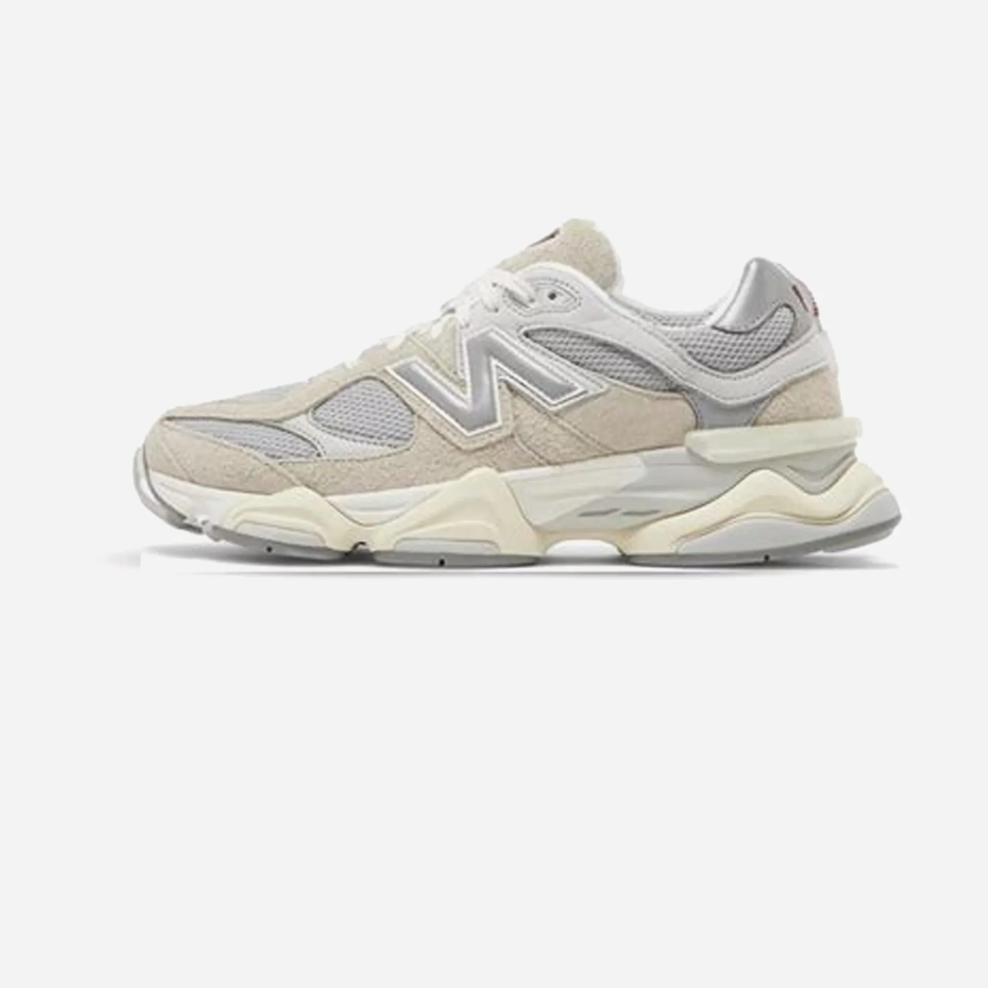 New Balance 9060 Lunar New Year Timberwolf Grey synthetic - upper - durability - strength shoes running in a community run shoes