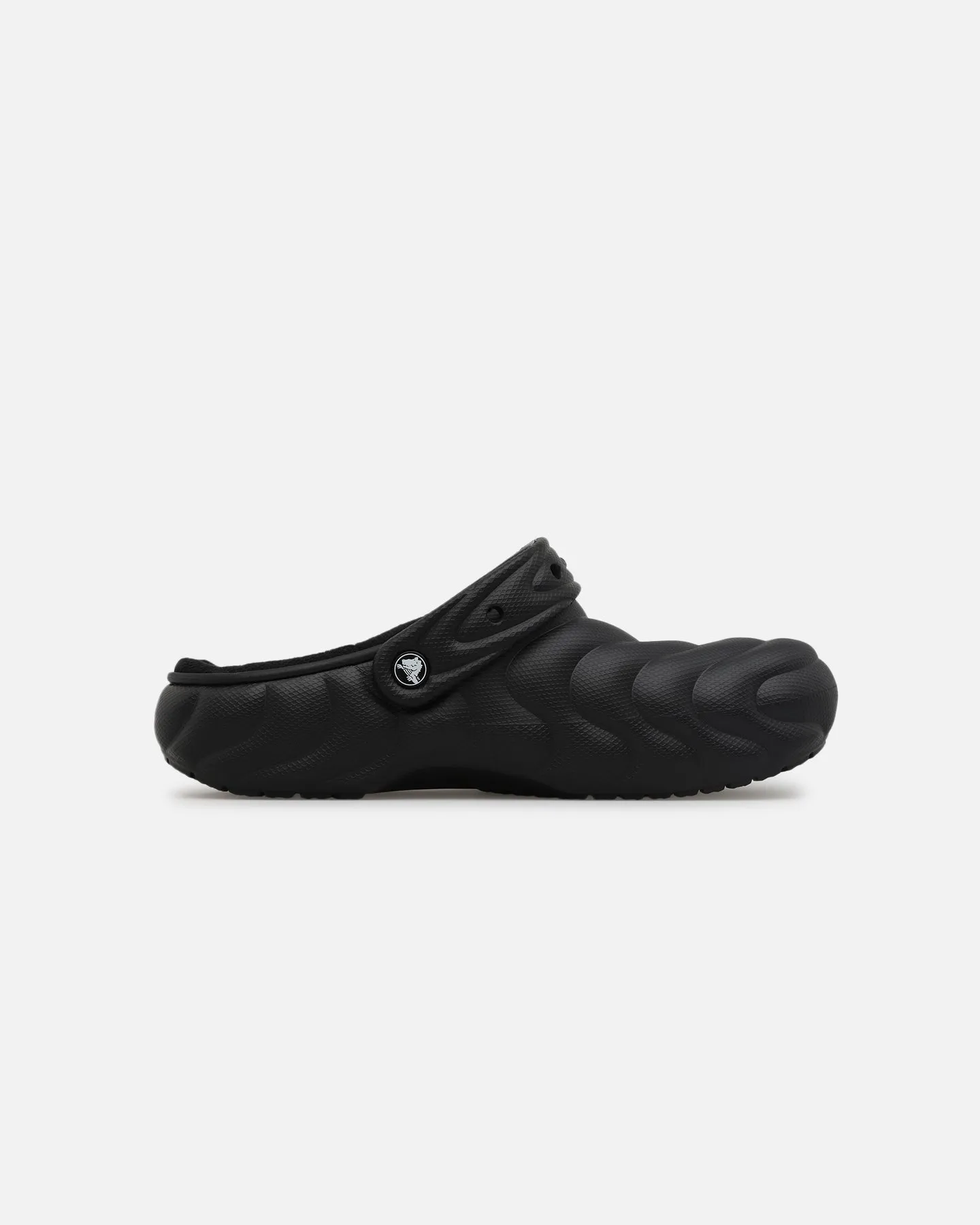 Crocs Classic Lined Over Puff Clog Black Family Time