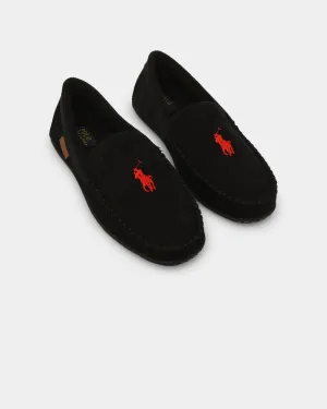 Polo Ralph Lauren Collins Slipper Black Corduroy Energy Boost