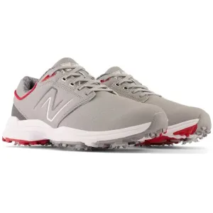 New Ballance Brighton Golf Shoes - Grey/Red Pro Support Pro Response