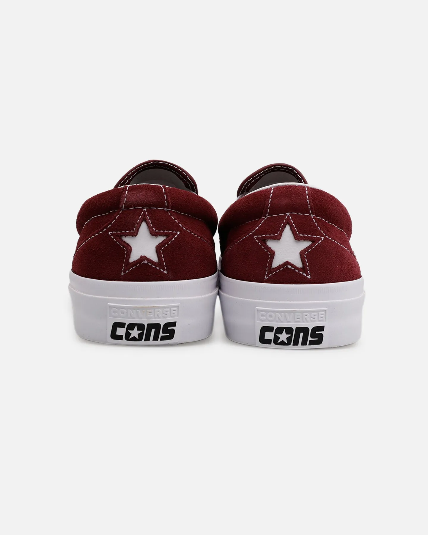 Converse One Star CC Slip On Burgundy Ventilated Mesh Cold Weather