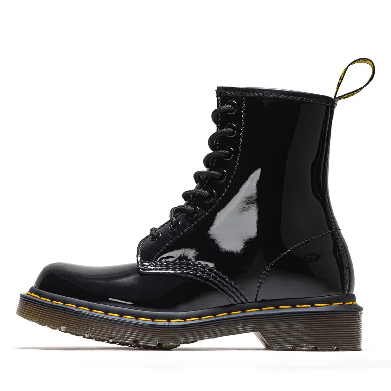 Picnic Snow protection Women's Dr. Martens 1460 - Black Patent Lamper
