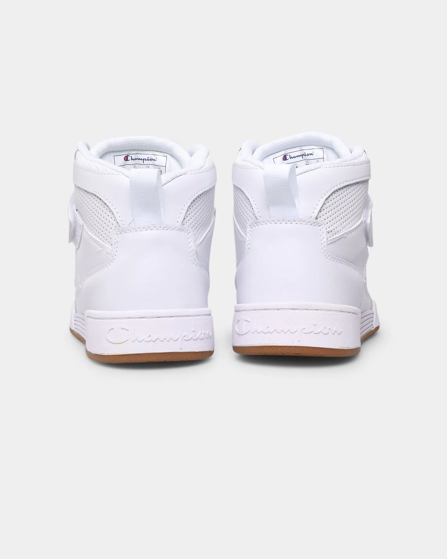 Champion Arena Power Hi-Top Sneaker White/Gum Road grip