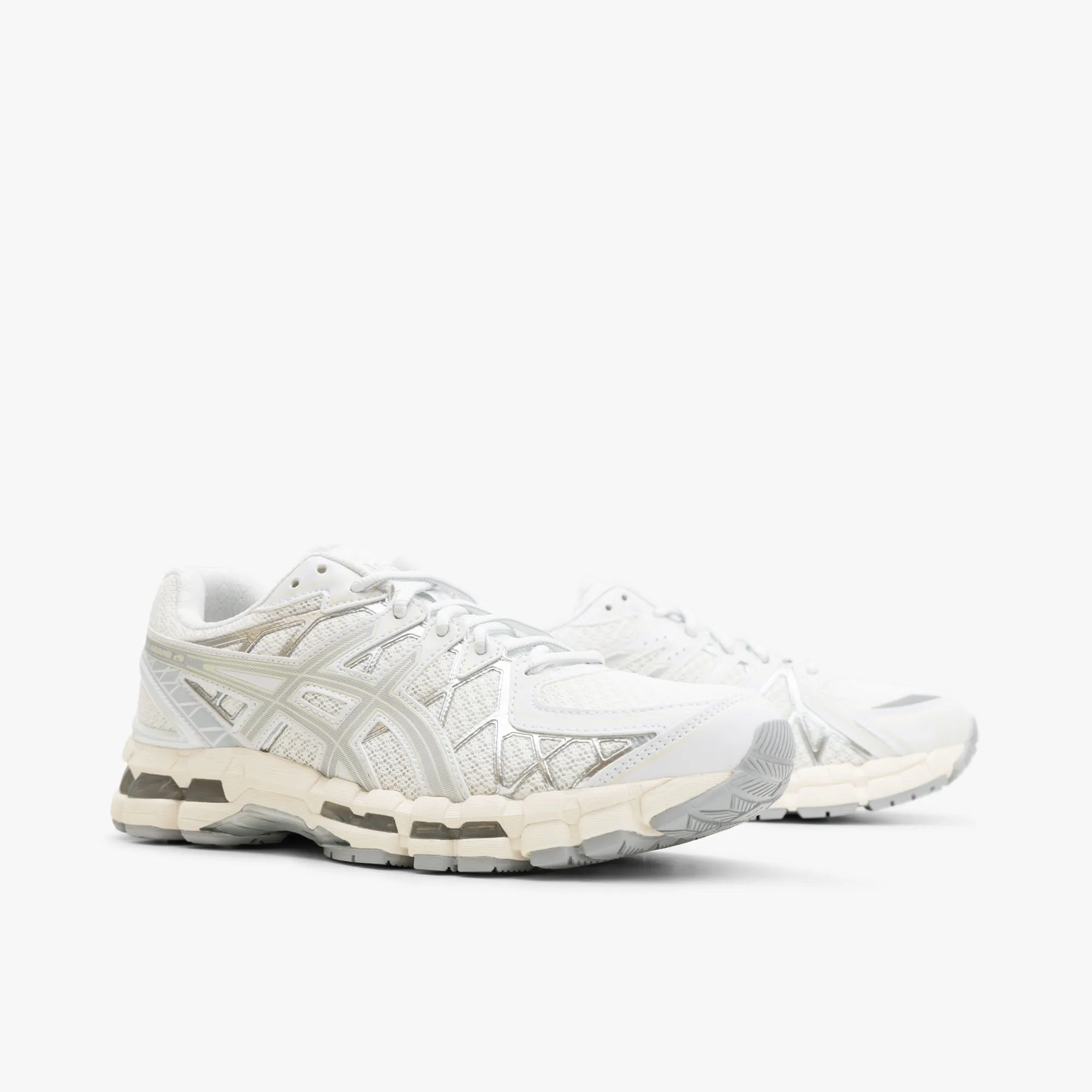 ASICS Gel-Kayano 20 White / Pure Silver arctic - themed running option synthetic shoes