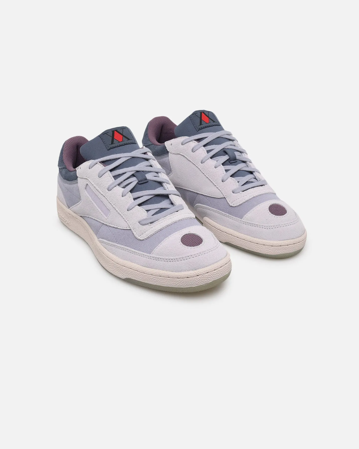 Reebok X Hunter X Hunter Club C 85 White Ventilated Mesh Travel Enthusiasts Step Light