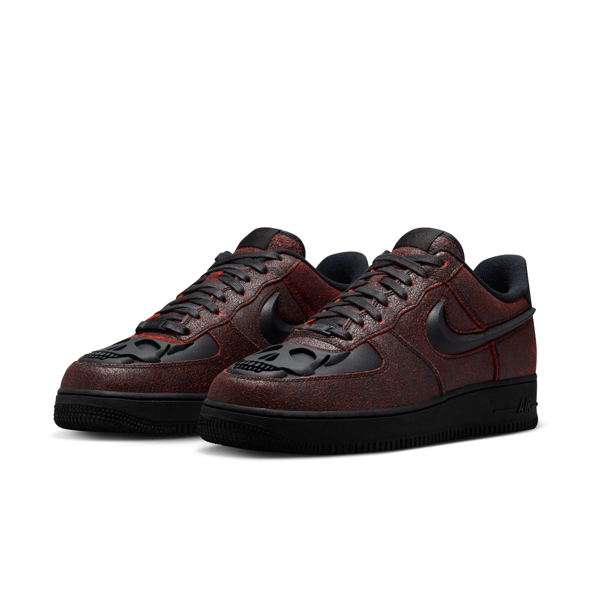 Premium Quality High Rebound Outsole Nike Air Force 1 Retro 'Halloween Skull' Men's Shoes
