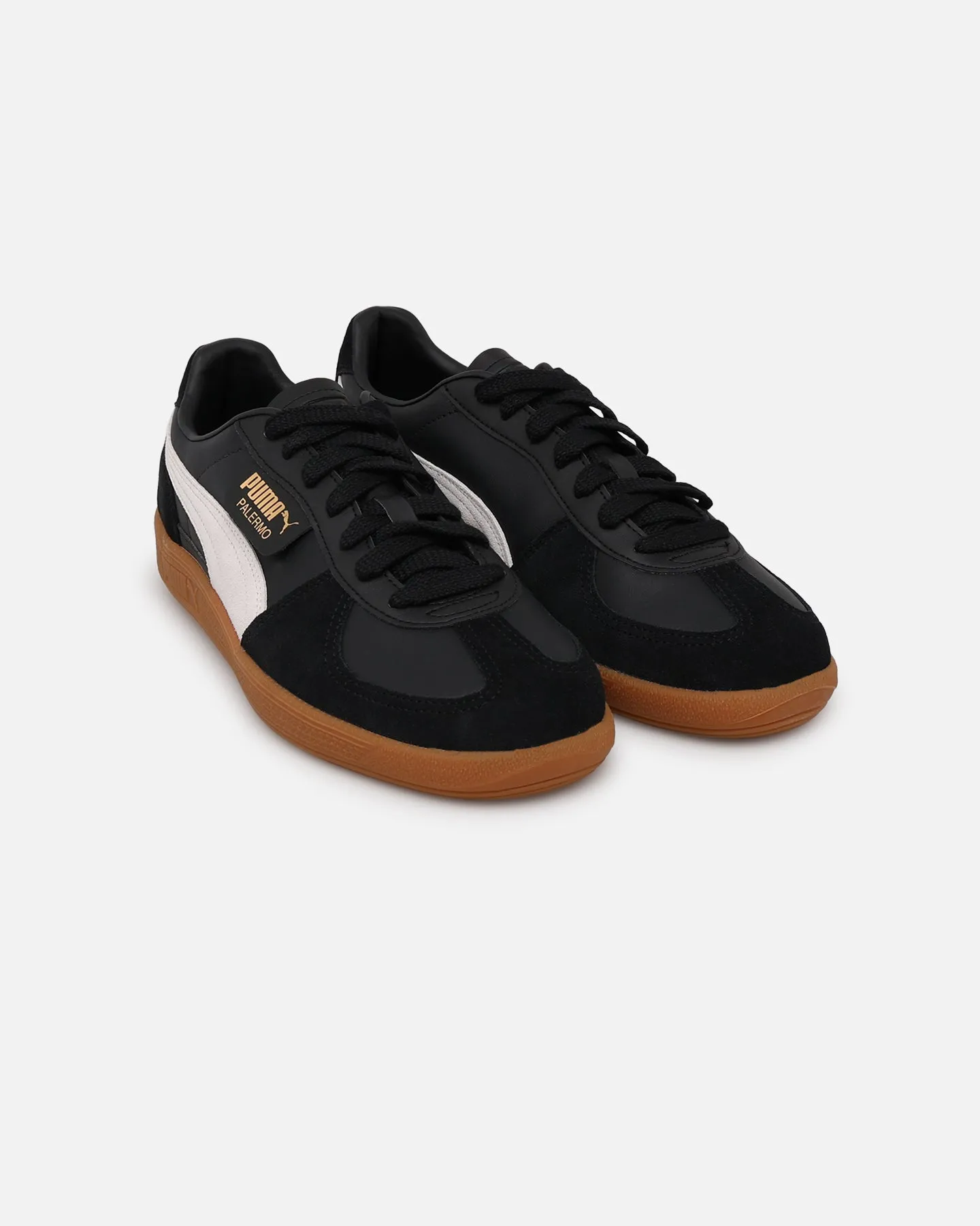 Dance Fit Puma Palermo Leather Sneakers Puma Black