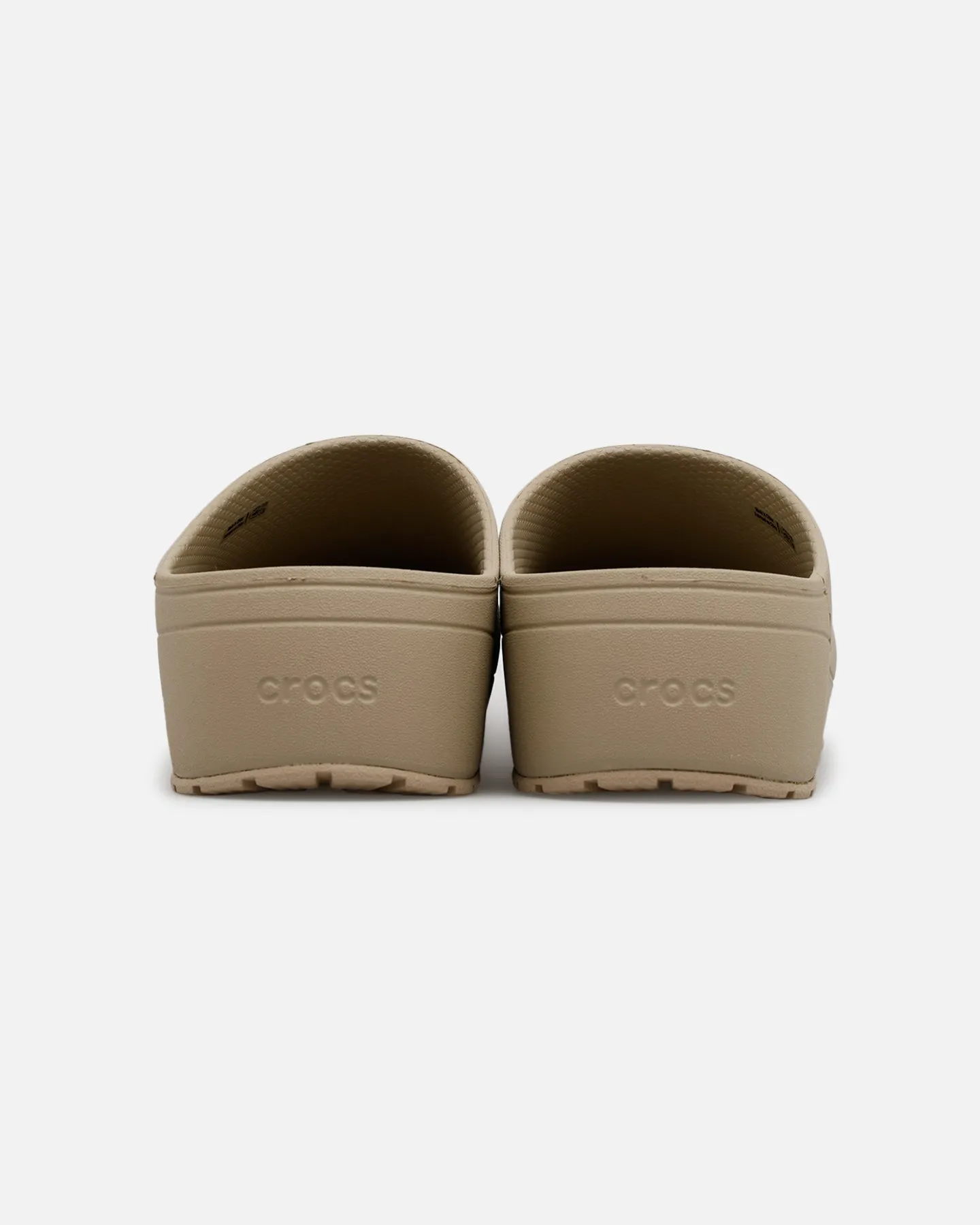 Crocs Quiet Clog Tree Bark Comfort Strap Waterproof Daily Walk