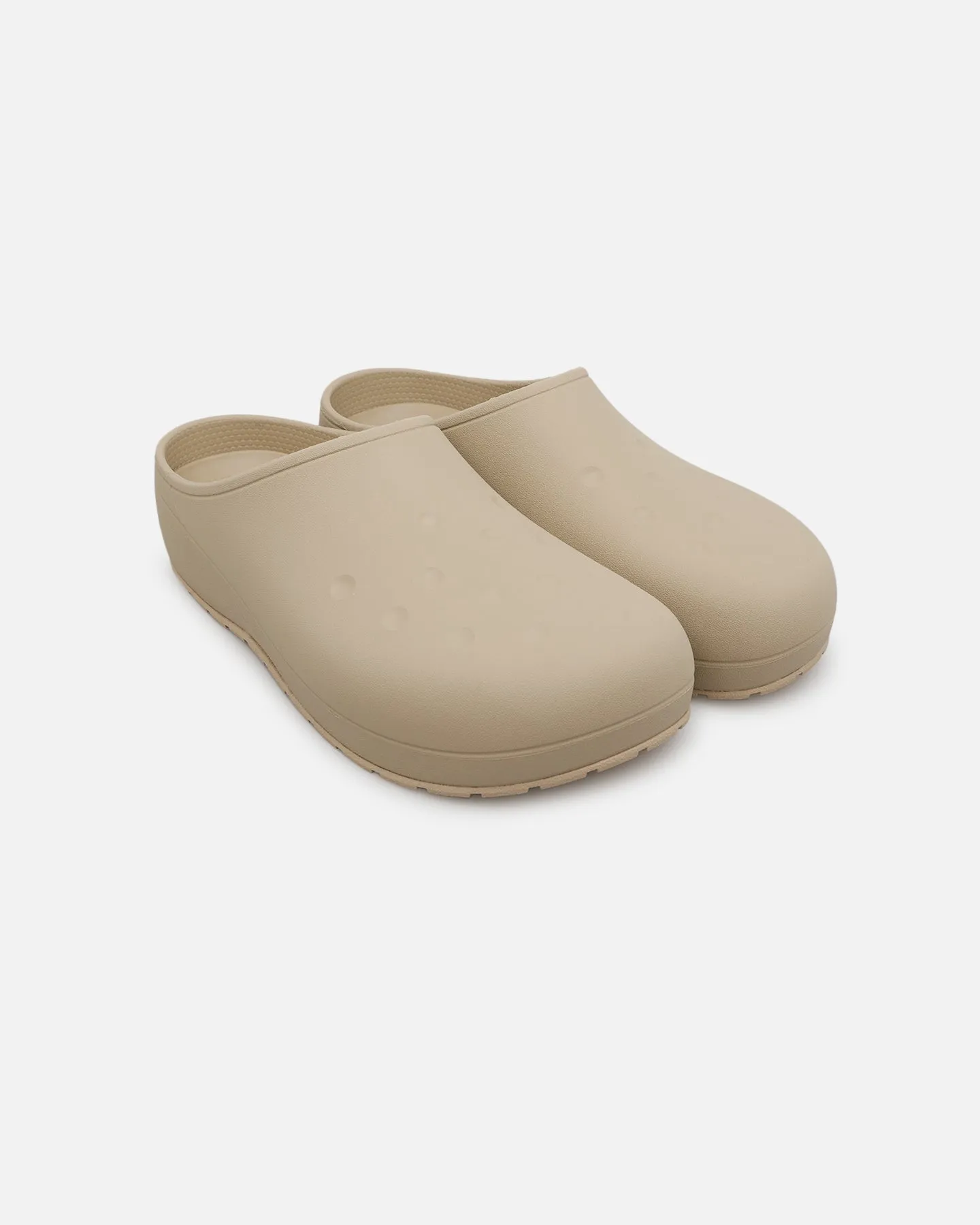 Wool Warm High Quality Crocs Quiet Clog Tree Bark