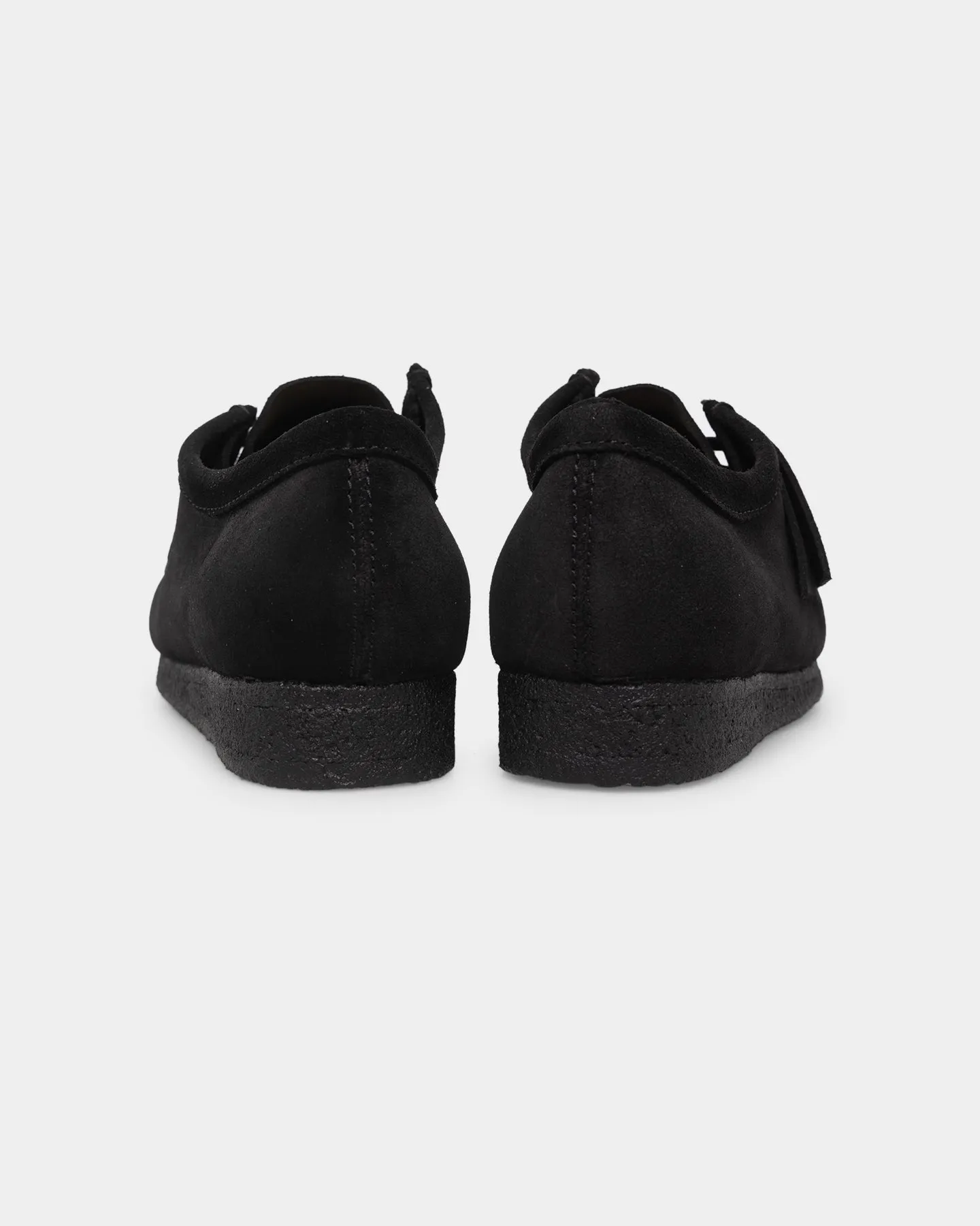 Clarks Originals Wallabee (M) Black Suede Modern All Weather Everyday Users