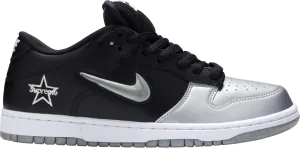 Recycled Components Supreme x Dunk SB Low 'Metallic Silver' - CK3480 001