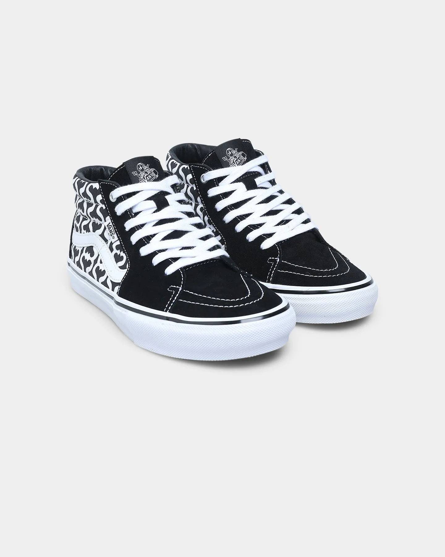 Supreme X Vans Mono Logo Sk8-Hi Black Long Move Fit