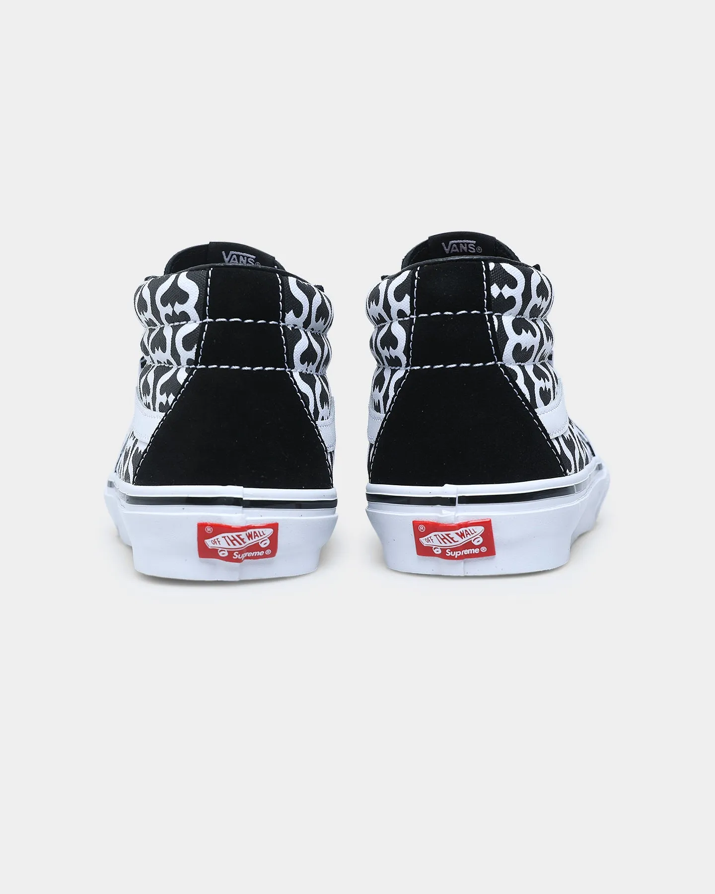 Supreme X Vans Mono Logo Sk8-Hi Black Arch Support Health Focused Quick Motion