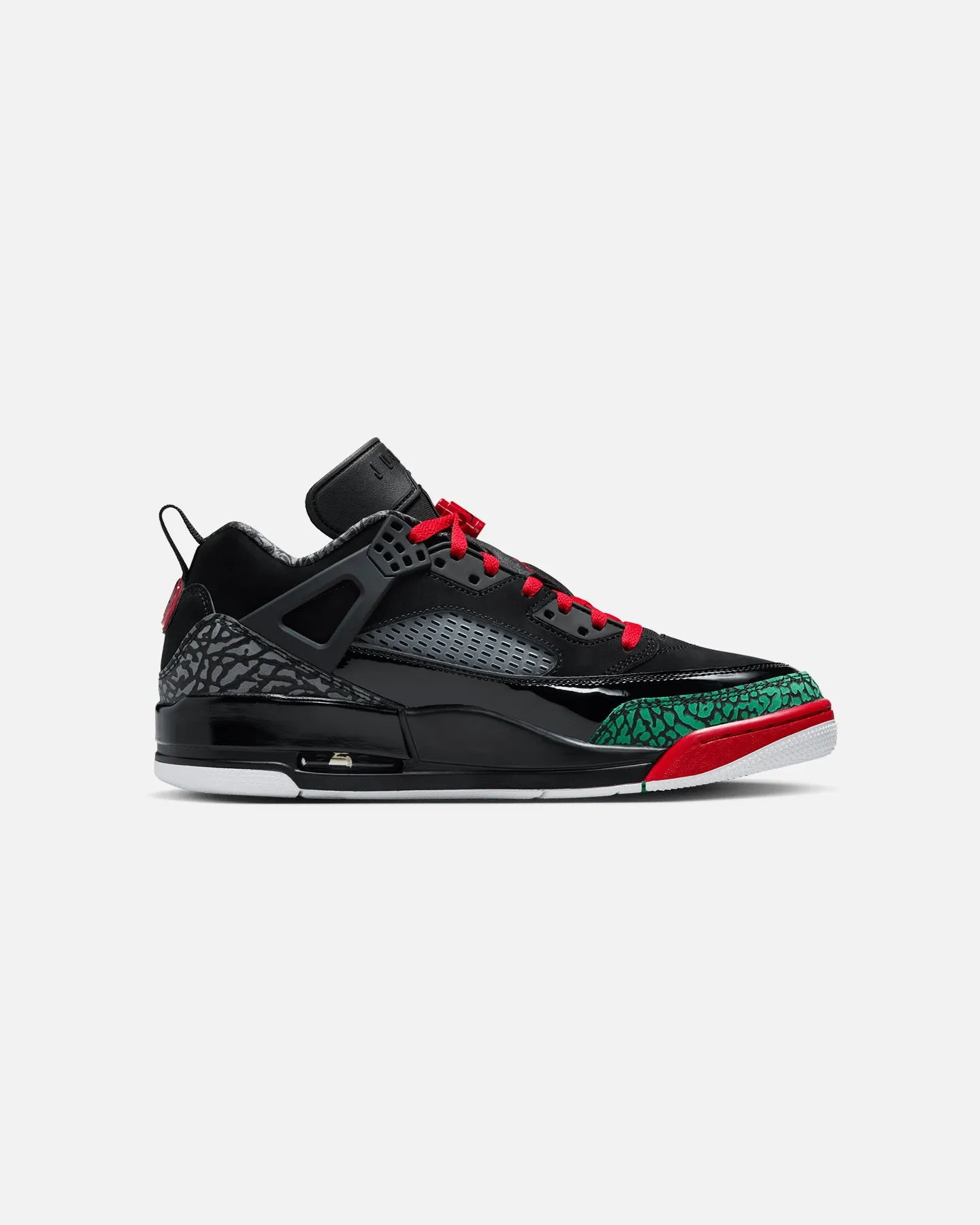 Ventilated Perforations Hyper Compression Cushion Jordan Spizike Low "Black/Red" Black/Varsity Red
