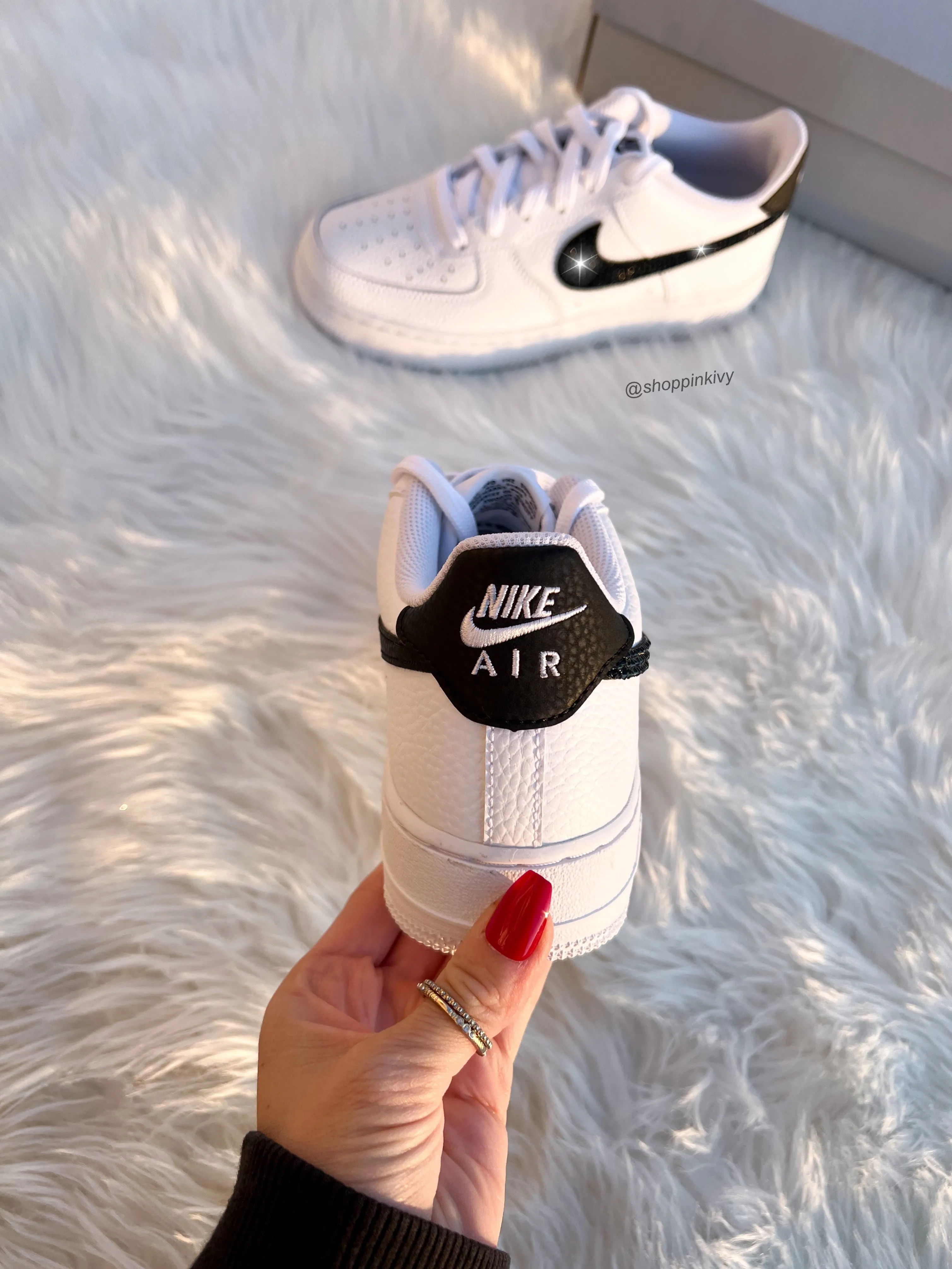 Anti Slip Swarovski Women??s Air Force 1 Low Shoes