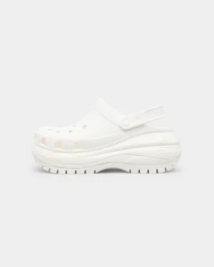 Crocs Mega Crush Clog White Strong Step Fight Mode