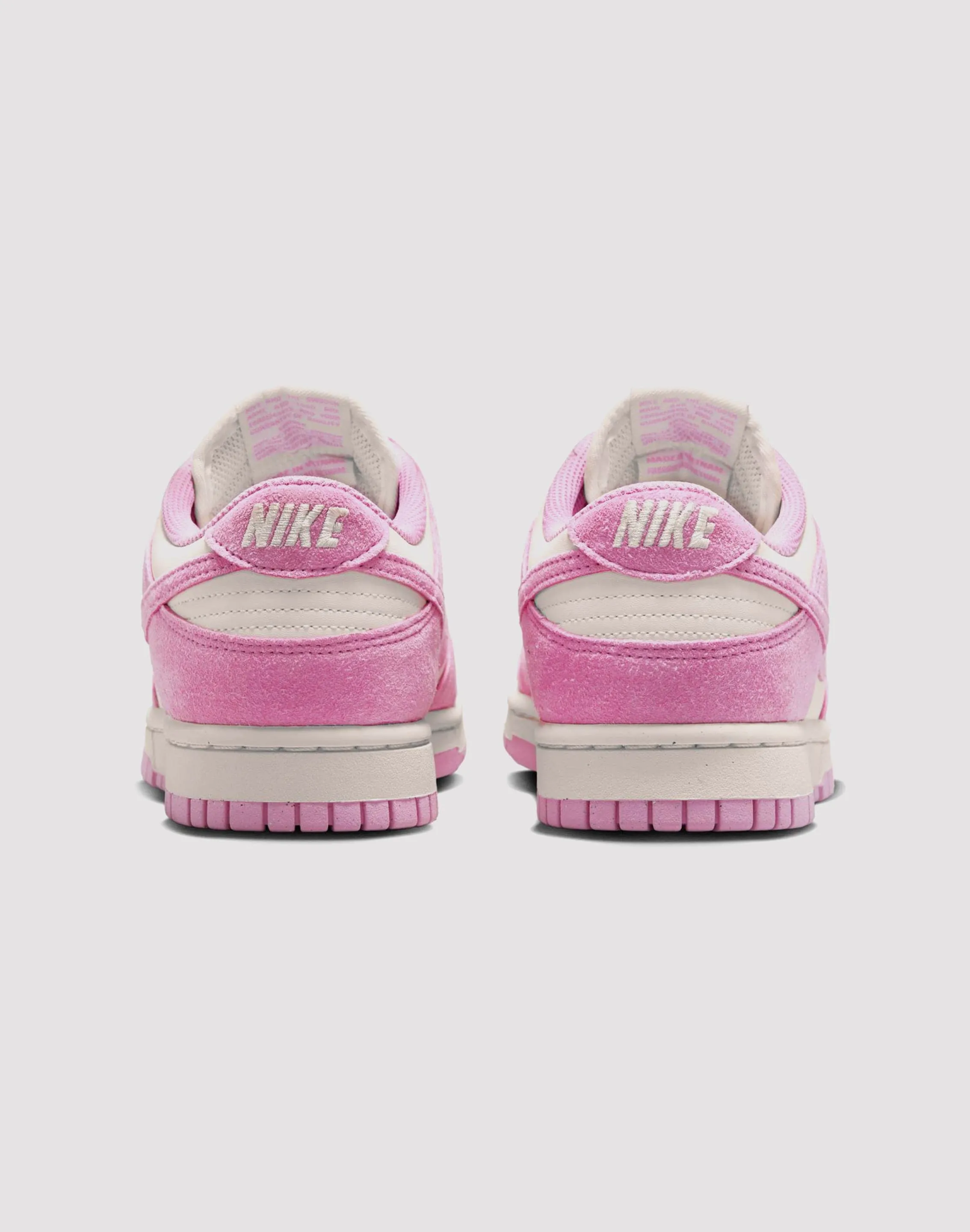 Anatomical Heel Shape Nike Dunk Low "Sail/Pink Rise"
