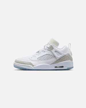 Jordan Spizike Low White/Grey Street Ready Back friendly