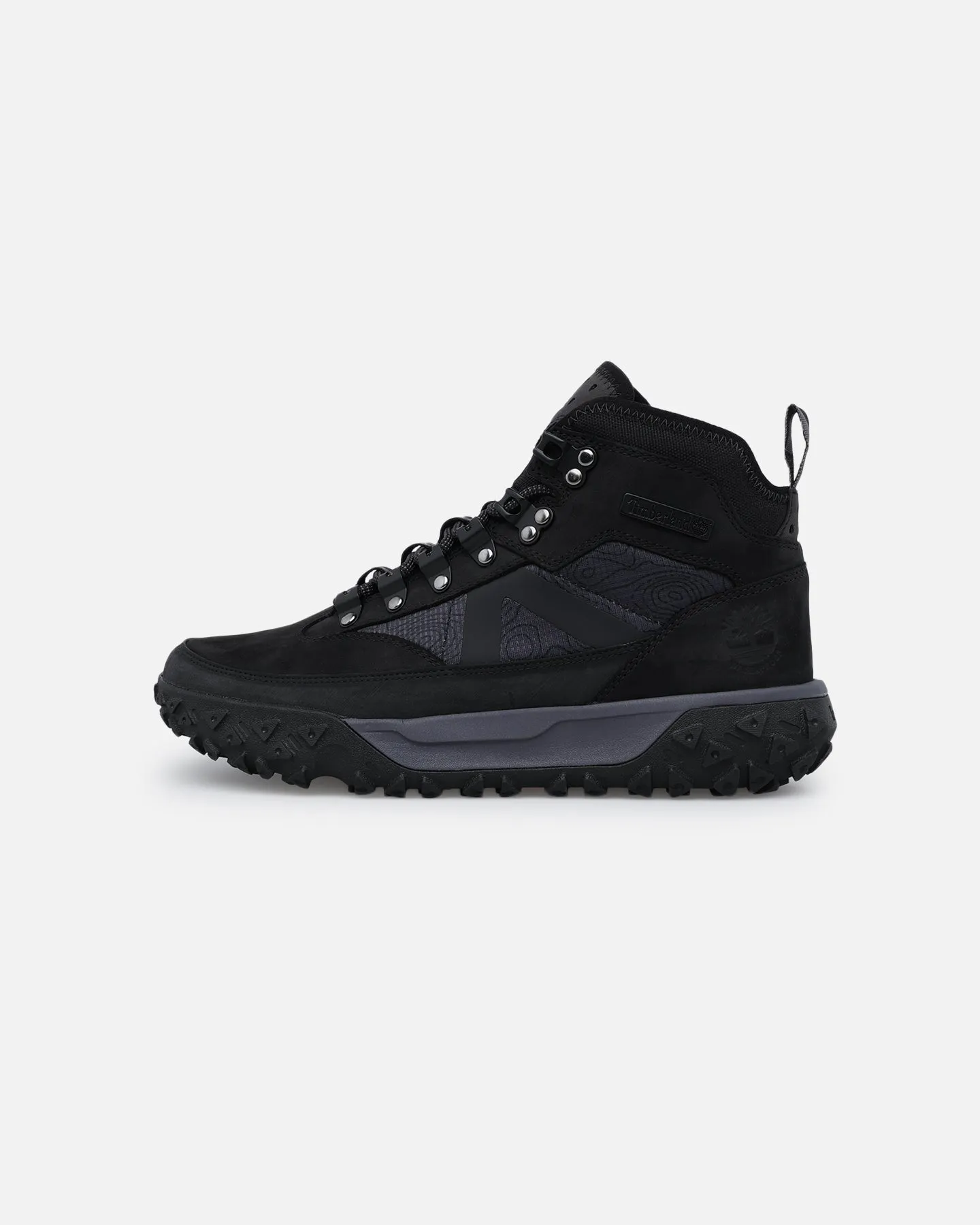 Timberland GreenStride? Motion 6 Mid Hiker Black Nubuck 2 Dust Free Flexibility Feature