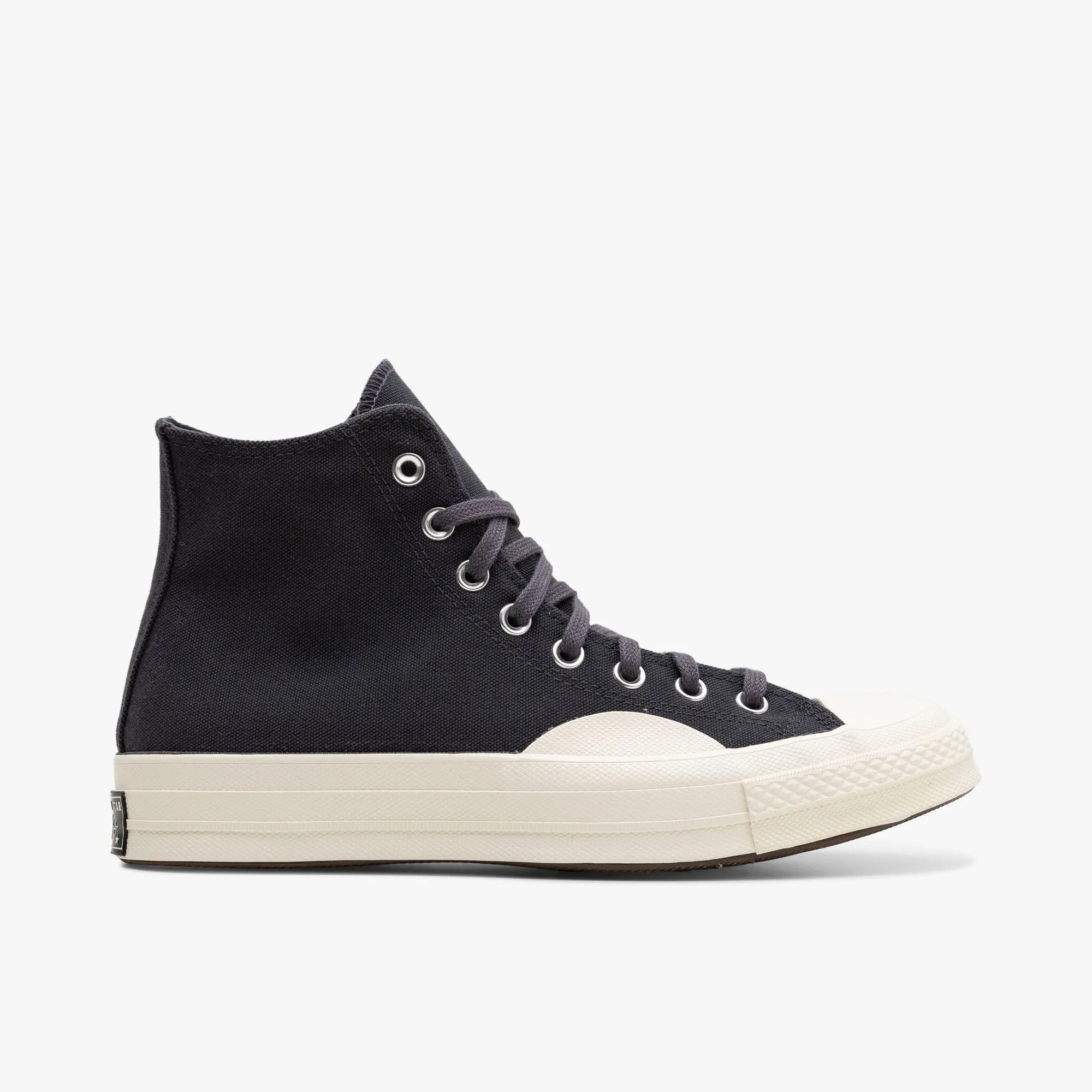 Comfortable Arch Converse Chuck 70 Textured Hi / Plum Cove / Black - Egret