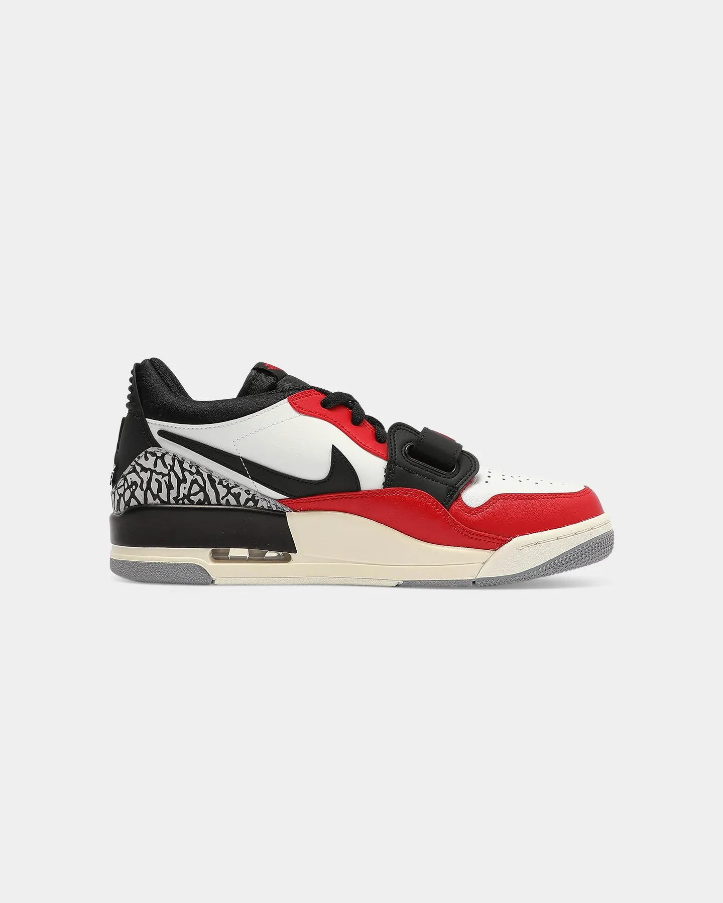 High Top Style Jordan Air Jordan Legacy 312 Low White/Black/Red