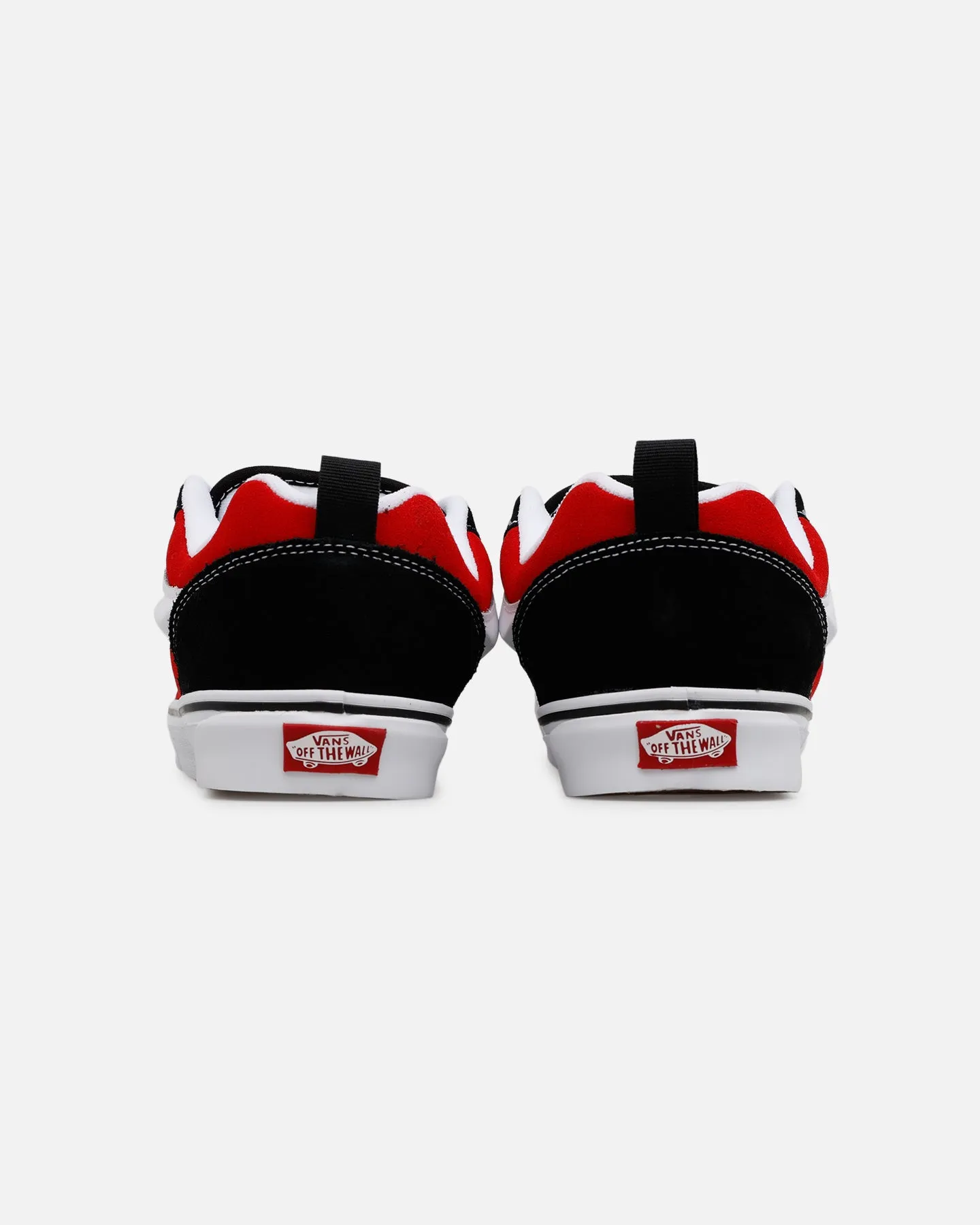 Vans Knu Skool Black/Red Couple Pair Court Fast