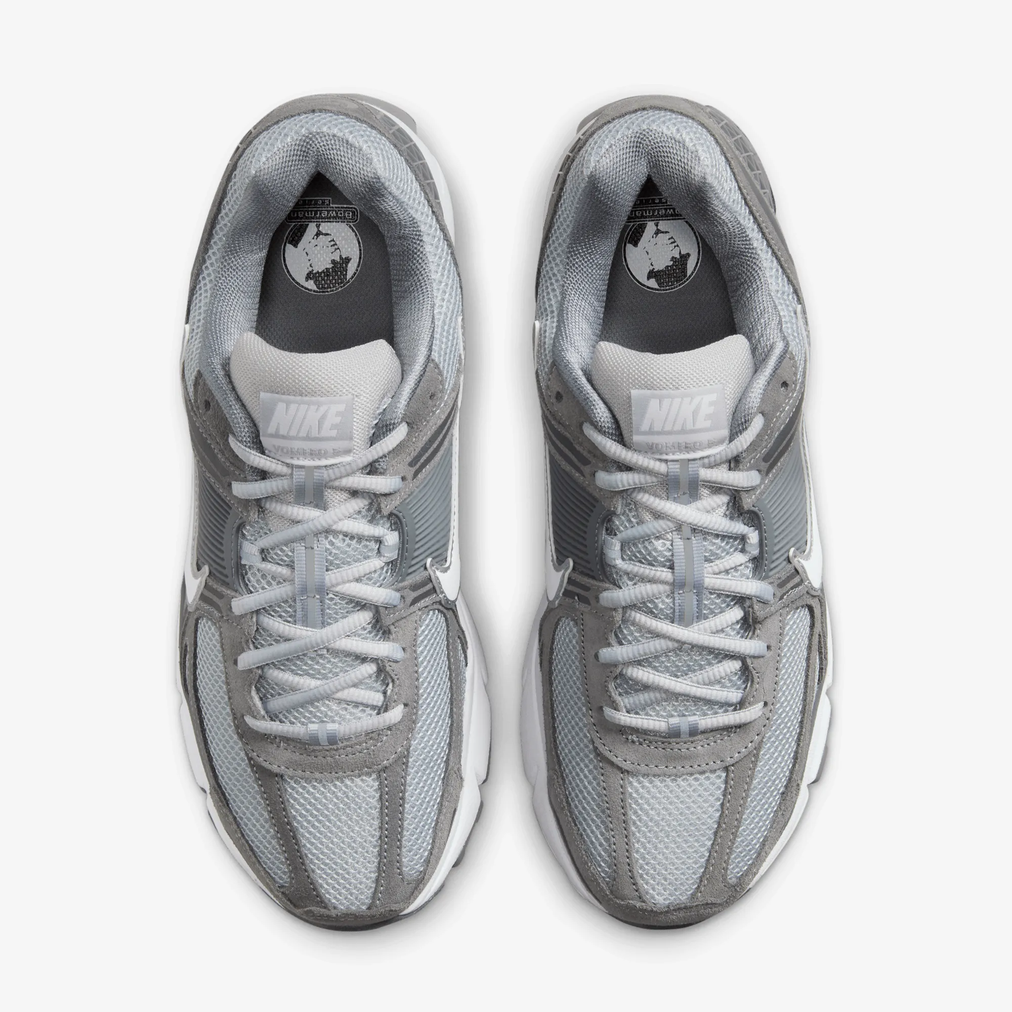 NIKE | ZOOM VOMERO 5 { COOL GREY/WHITE-WOLF GREY Micro Perforated Vamp High Traction